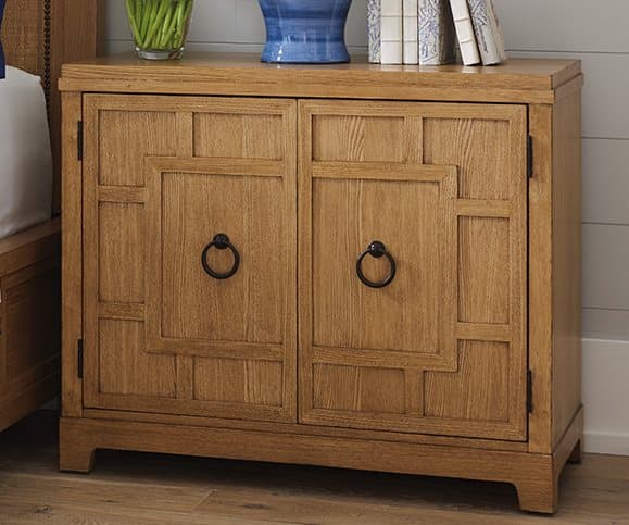 Barclay Butera Newport Collins Brown Chest Nightstand