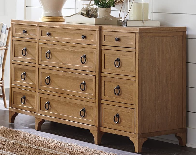 Barclay Butera Newport Garnet 12-Drawers Brown Dresser