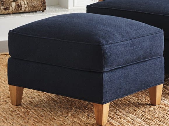 Barclay Butera Upholstery Grady Upholstered Ottoman