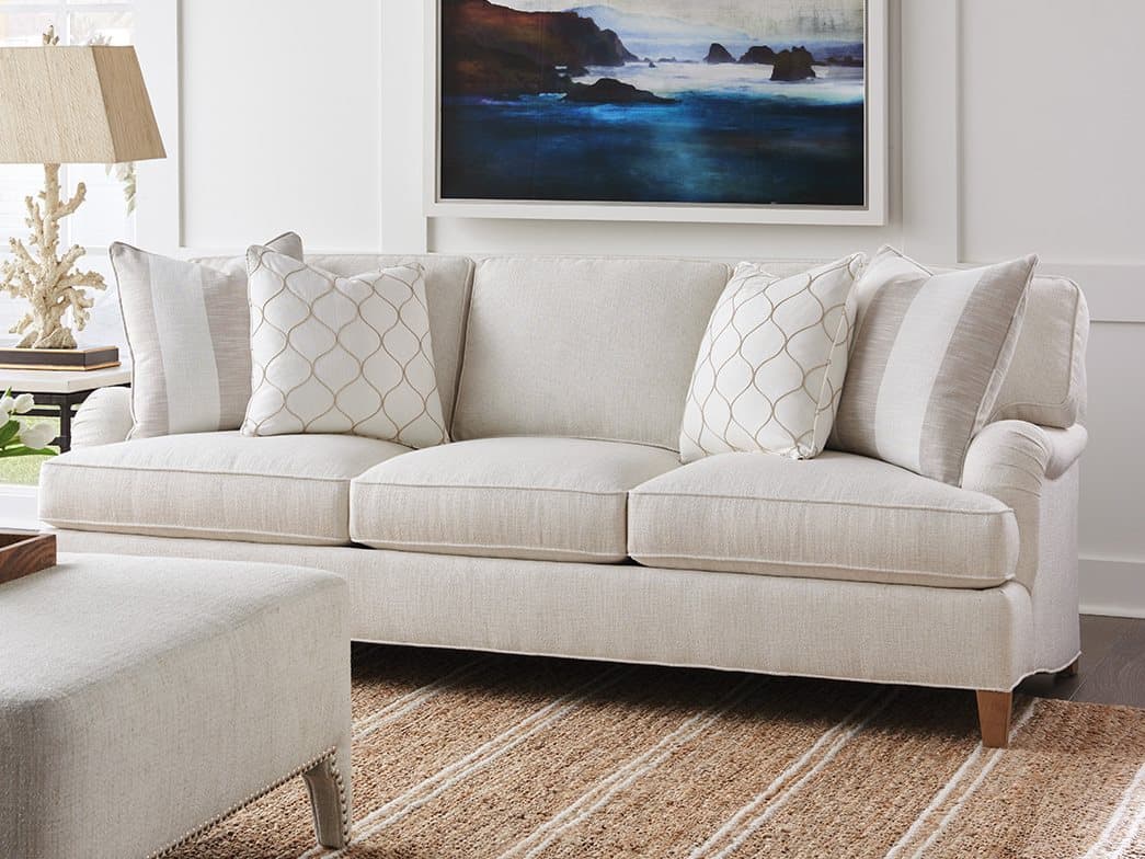 Barclay Butera Upholstery Grady Beige Upholstered Sofa
