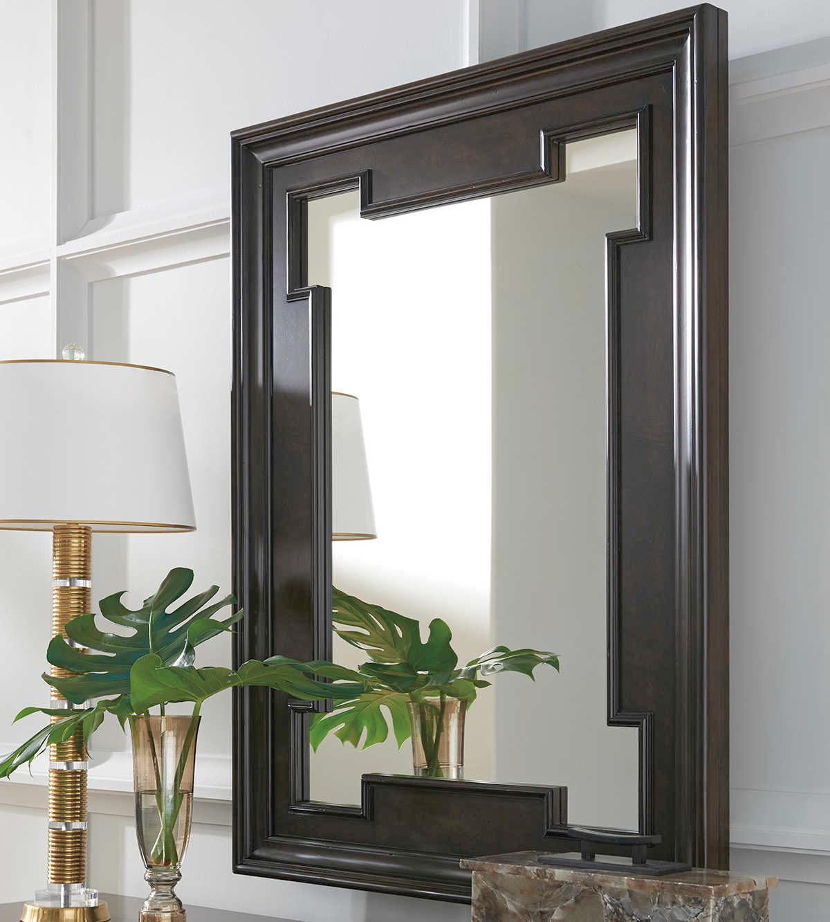 Barclay Butera Newport Brentwood Highwood Rectangular Wall Mirror