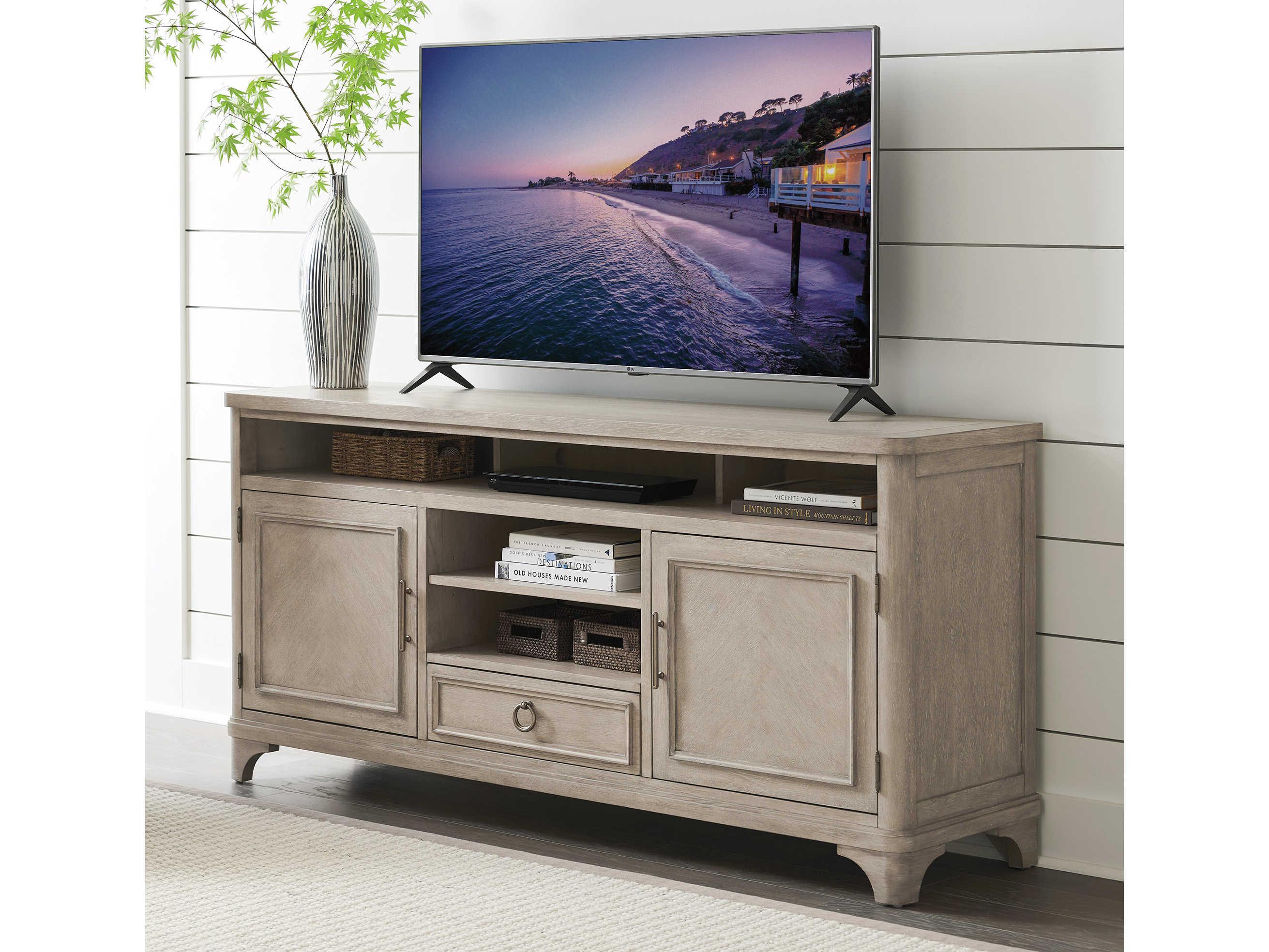 Barclay Butera Malibu Rocky Oaks 72" Media Console