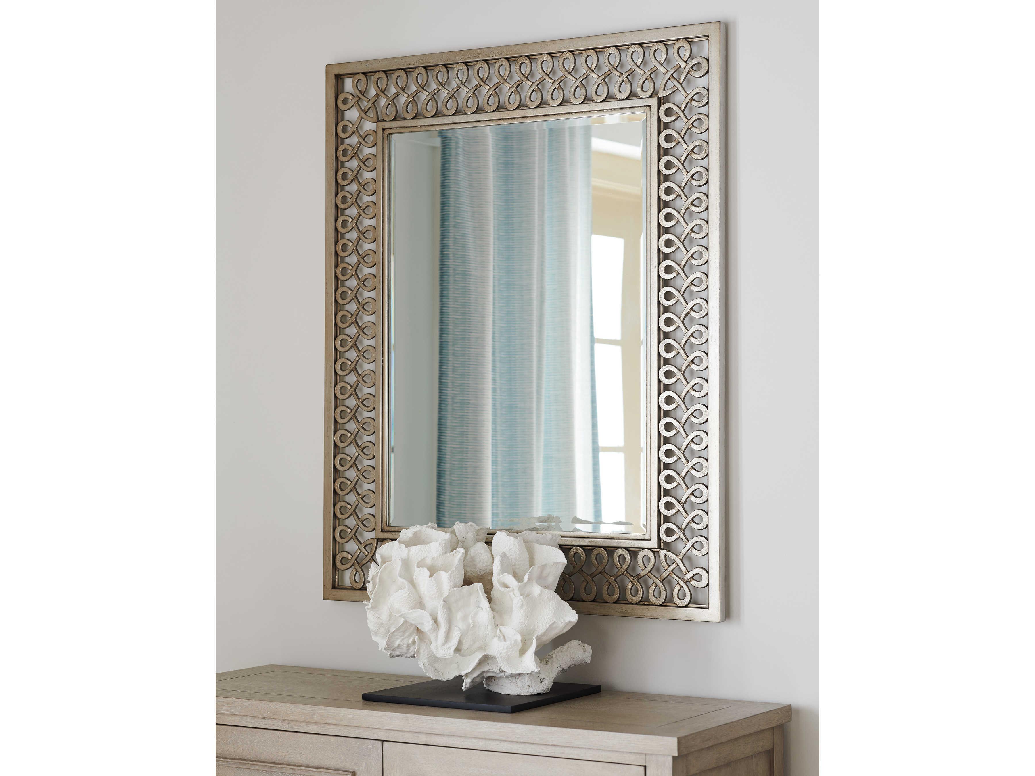 Barclay Butera Malibu Manzanita Rectangular Wall Mirror