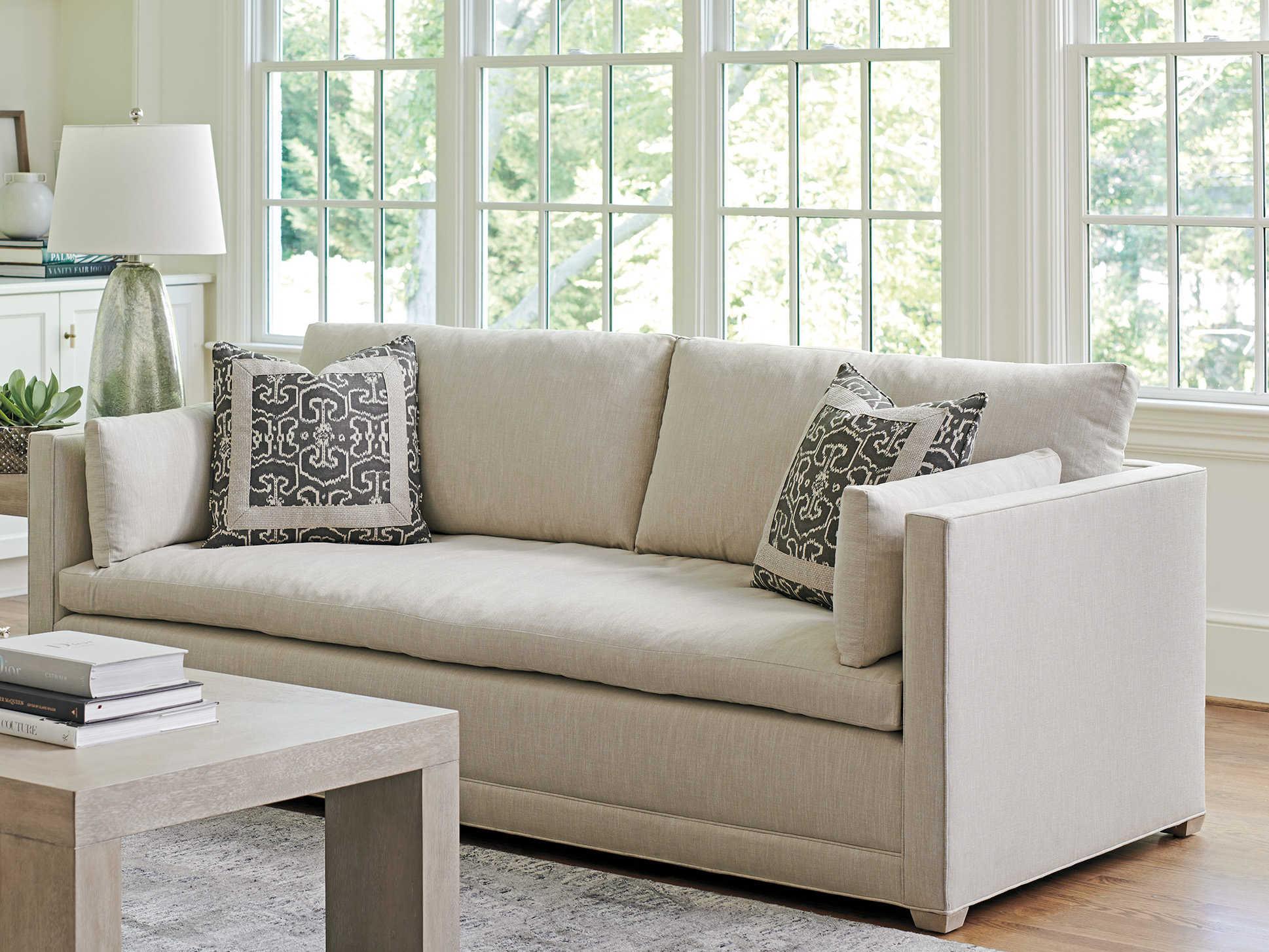 Barclay Butera Upholstery Colony Beige Upholstered Sofa
