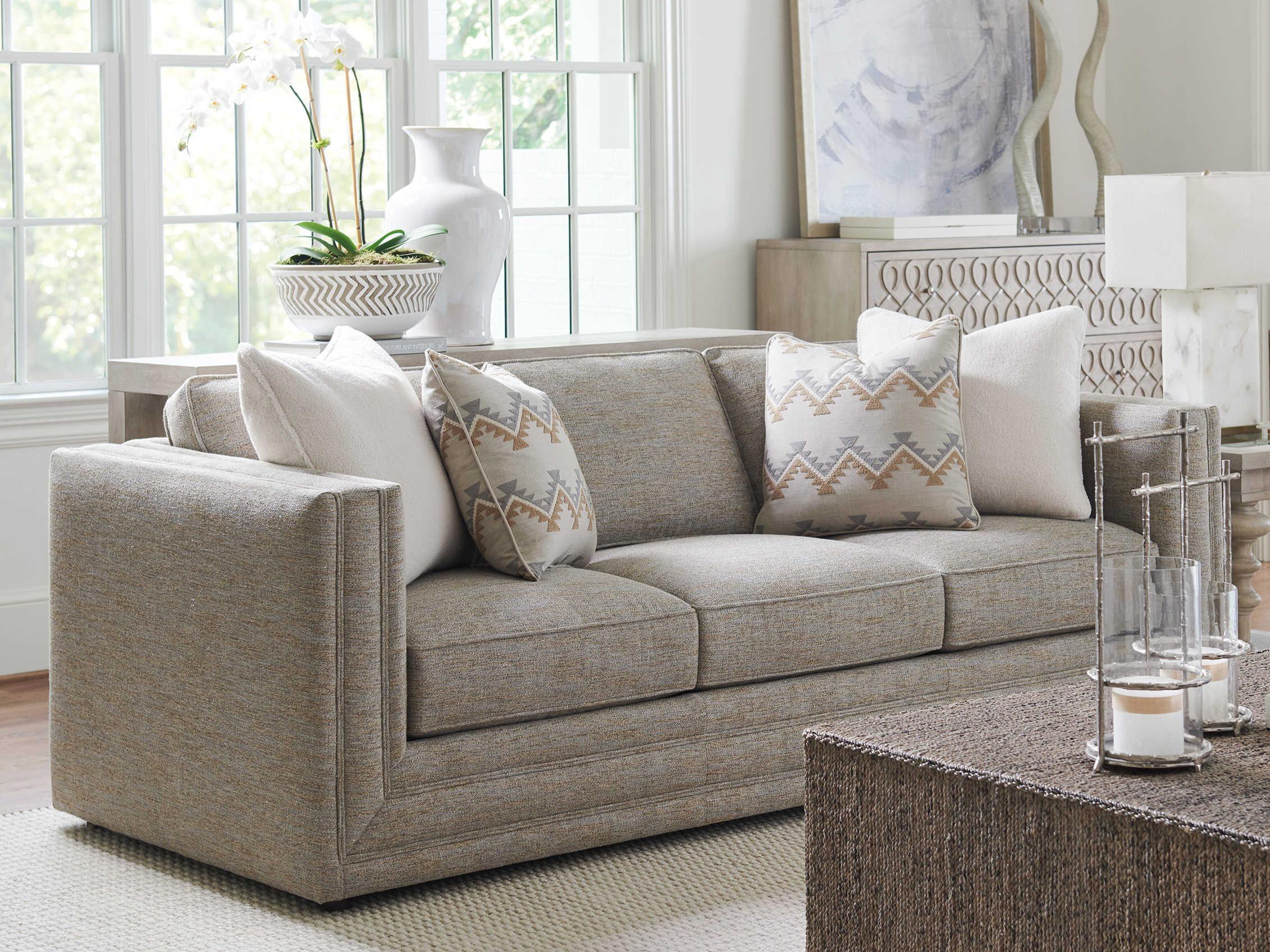 Barclay Butera Upholstery Mercer Beige Upholstered Sofa