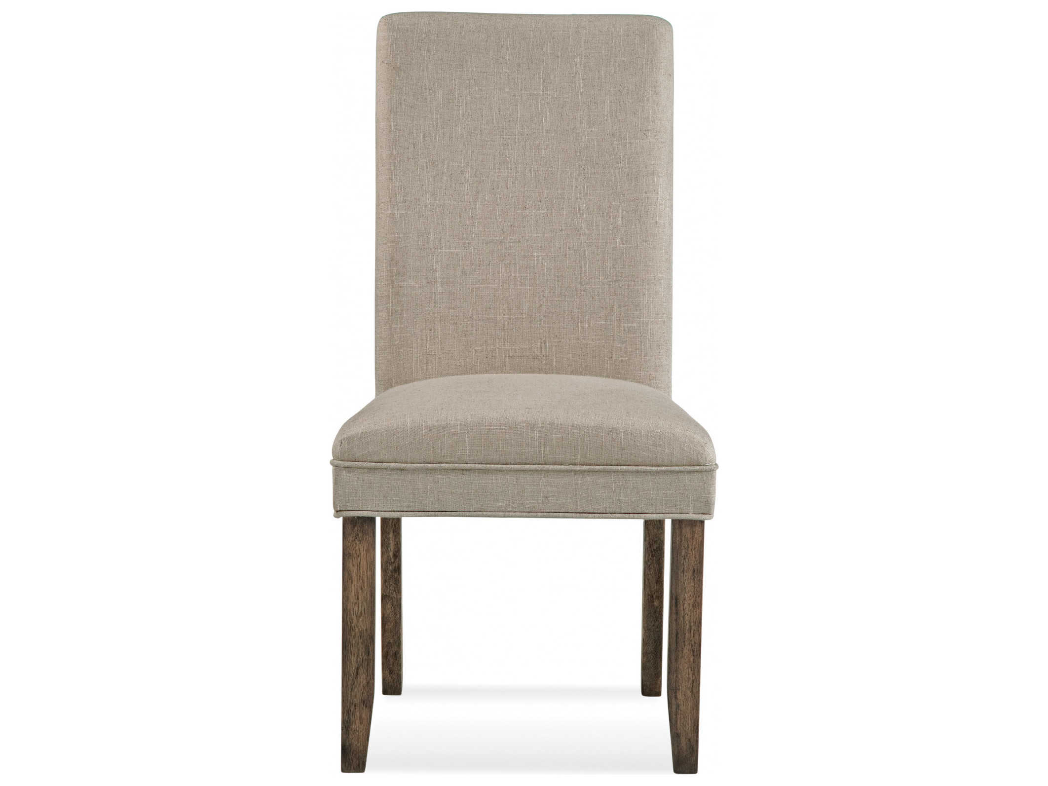 Bassett Mirror Colby Beige Upholstered Side Dining Chair