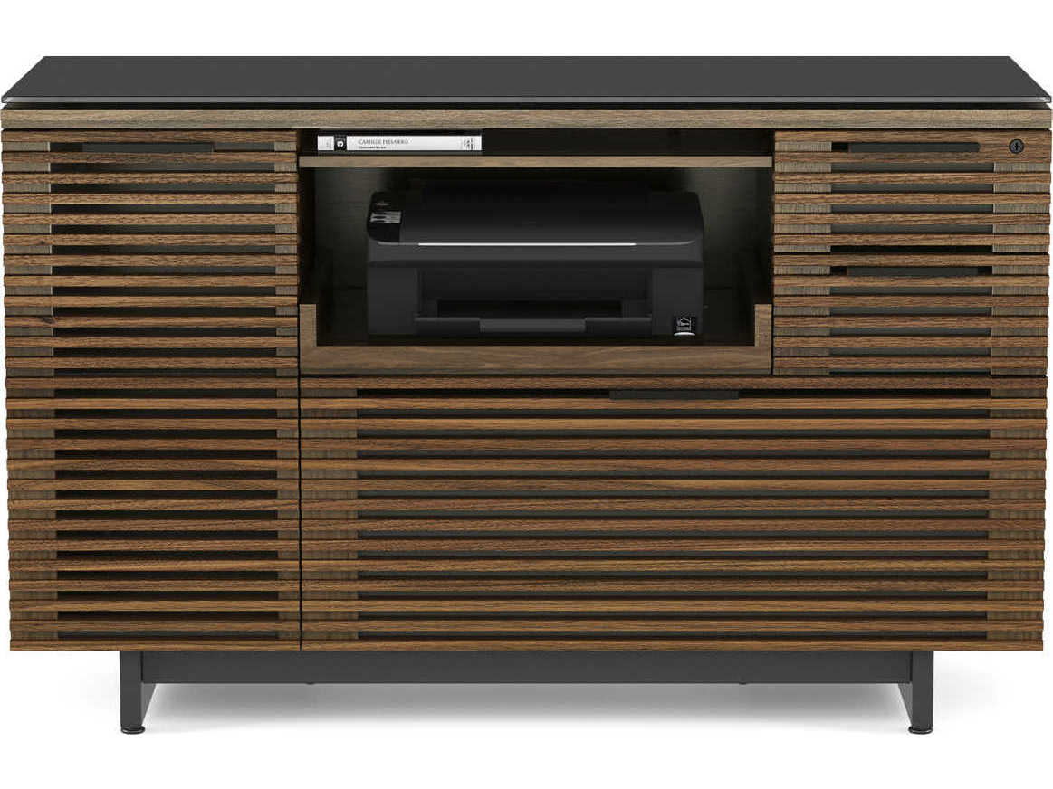 BDI Corridor Natural Walnut File Cabinet