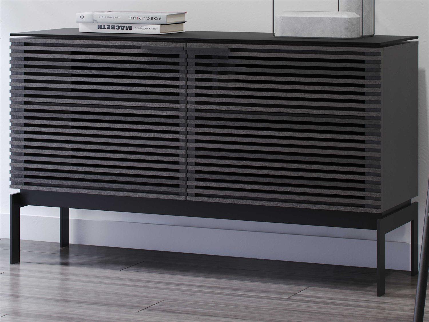 BDI Corridor 50" Hardwood Charcoal Media Console