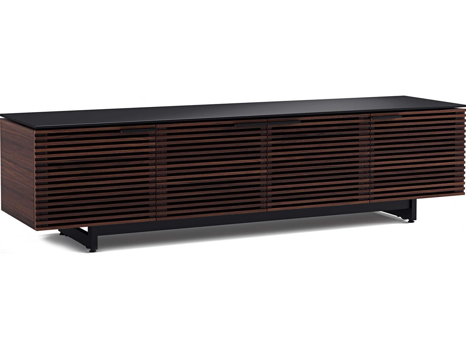 BDI Corridor 79" Hardwood Chocolate Stained Walnut Media Console