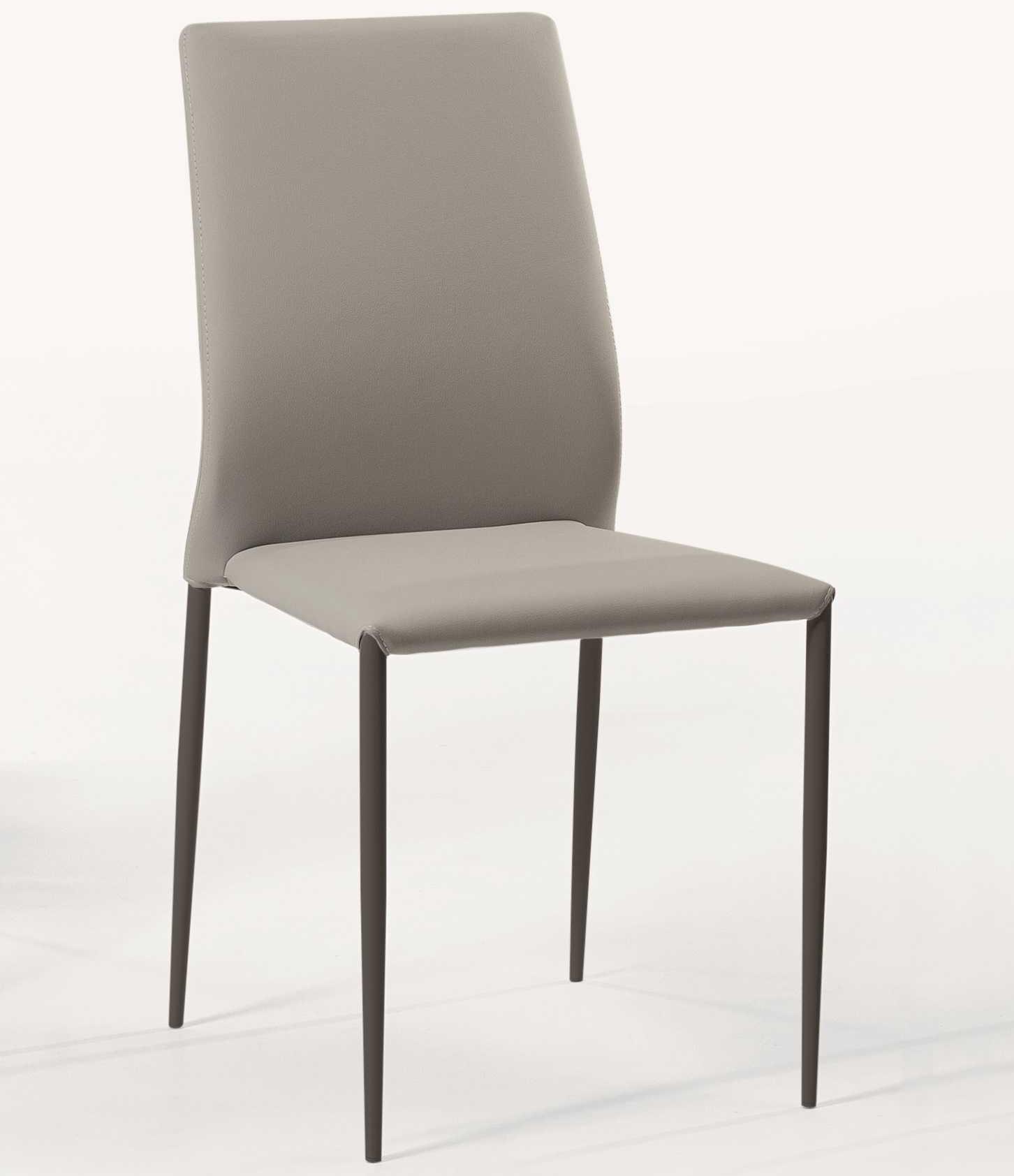 Bontempi Casa Kendra Gray Side Dining Chair