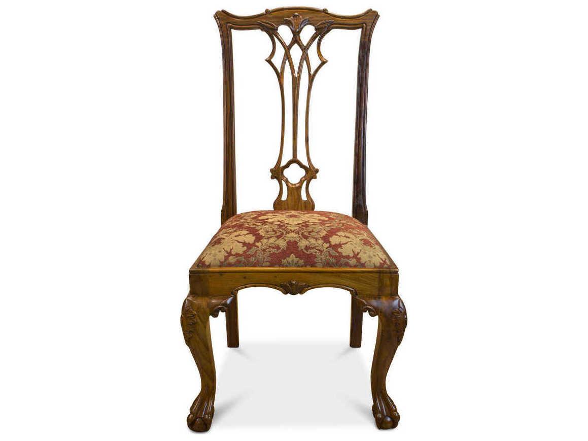 Boston Mills Tufft Rosewood Brown Upholstered Side Dining Chair