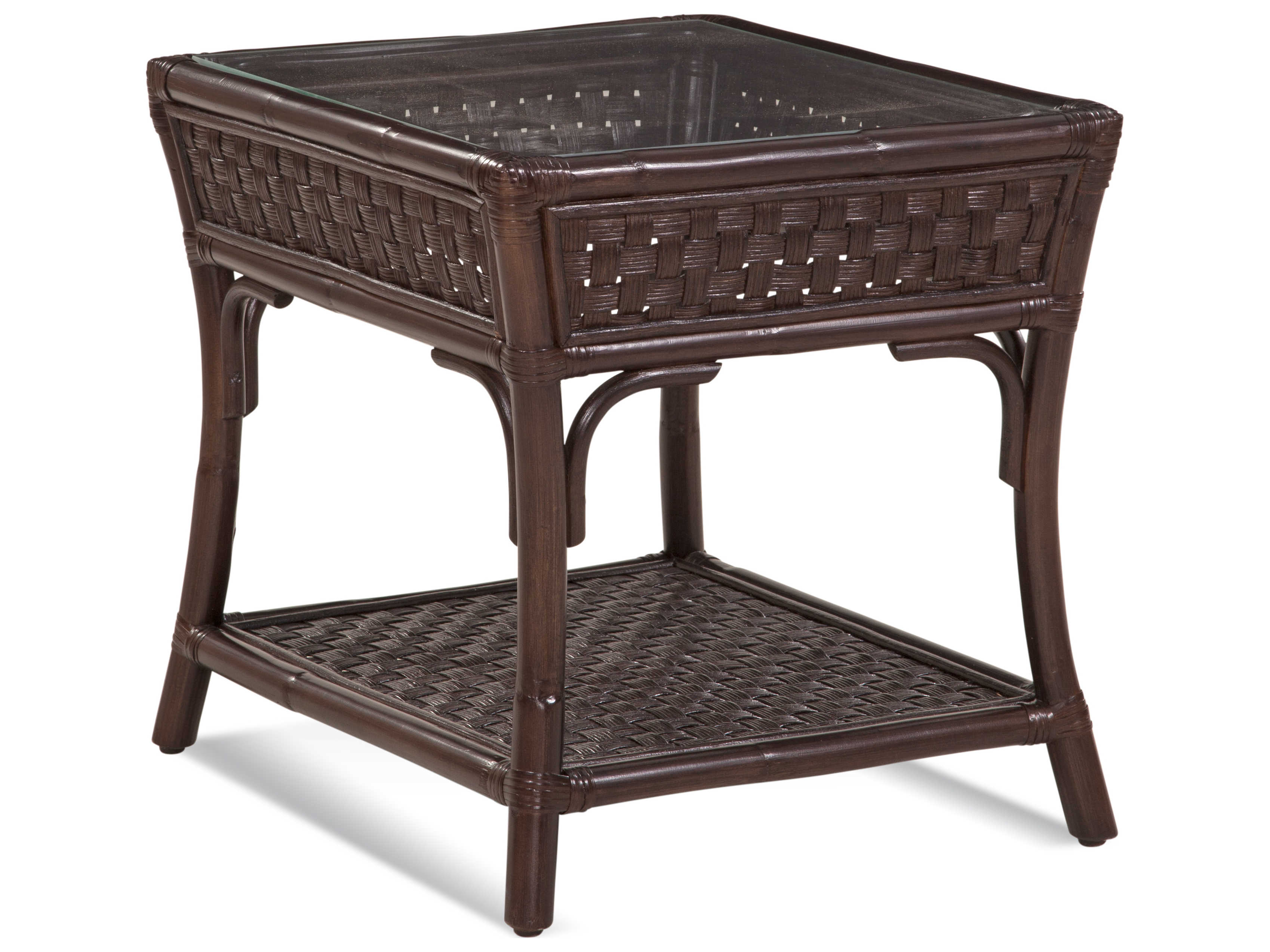 Braxton Culler Boca Square Glass End Table