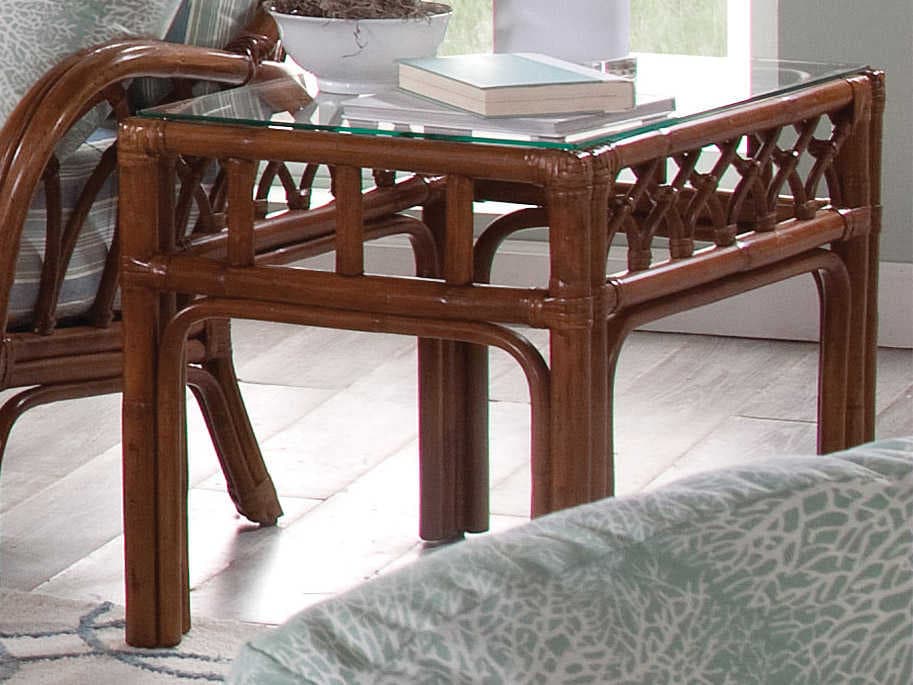 Braxton Culler Edgewater Rectangular Glass End Table