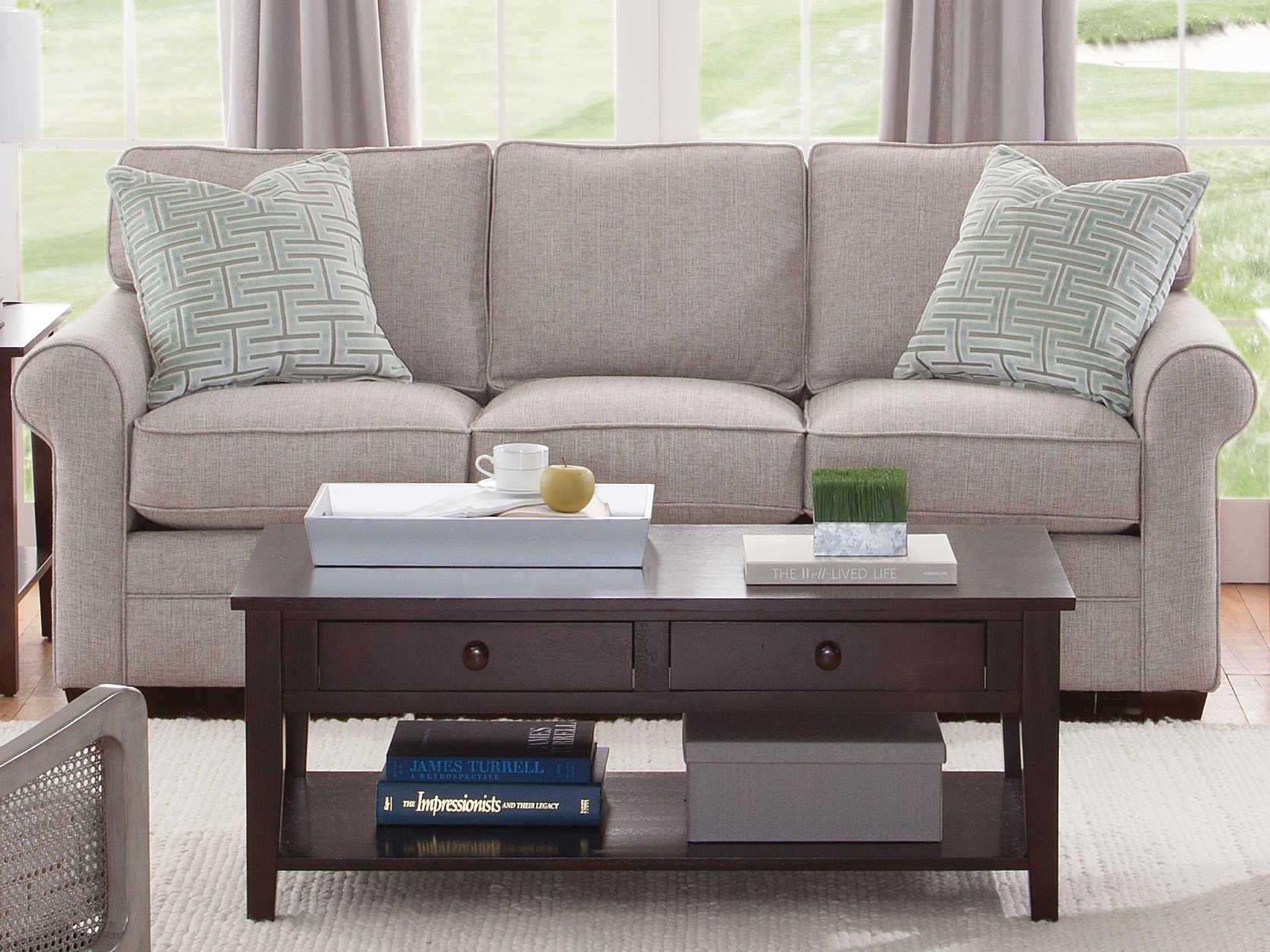 Braxton Culler Bedford Queen Tufted Upholstered Sofa Bed