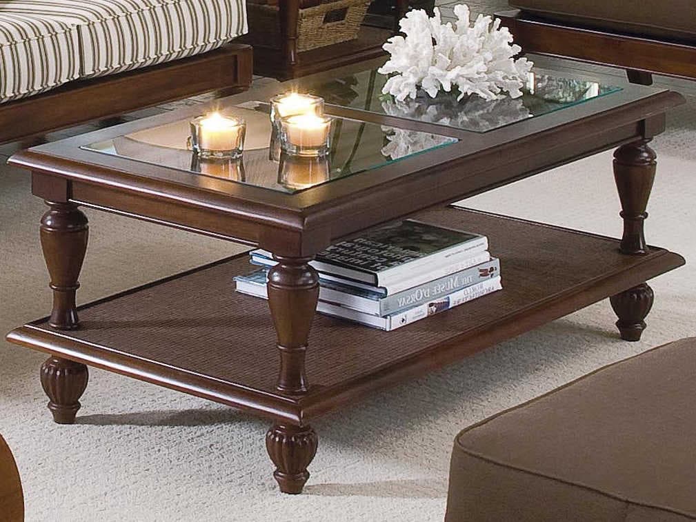 Braxton Culler Grand View Rectangular Glass Coffee Table