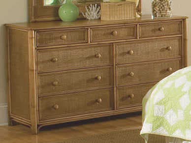 Braxton Culler Summer Retreat 9-Drawers Brown Hardwood Double Dresser