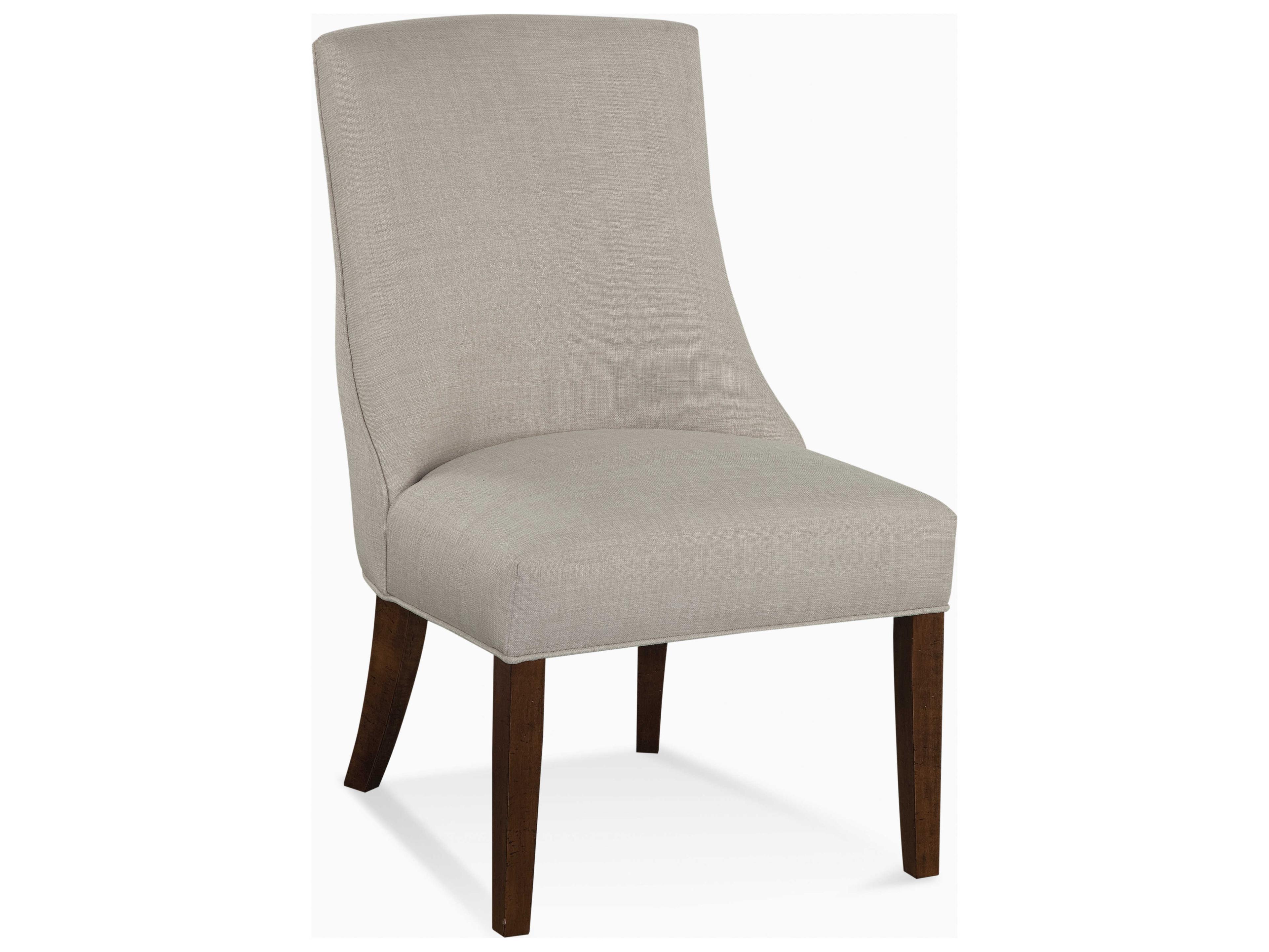 Braxton Culler Tuxedo Hardwood Beige Upholstered Side Dining Chair