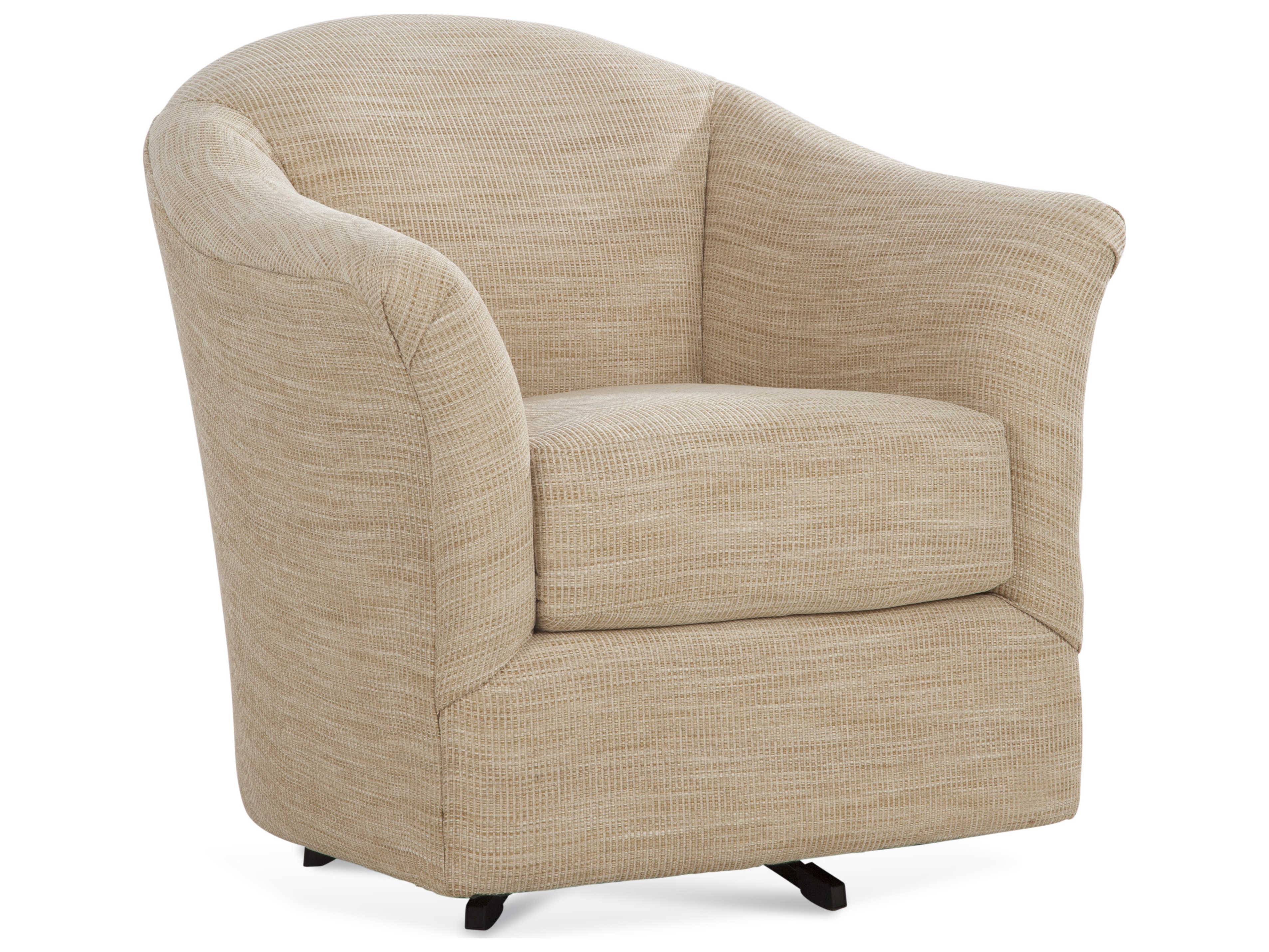 Braxton Culler Weston Swivel Fabric Accent Chair