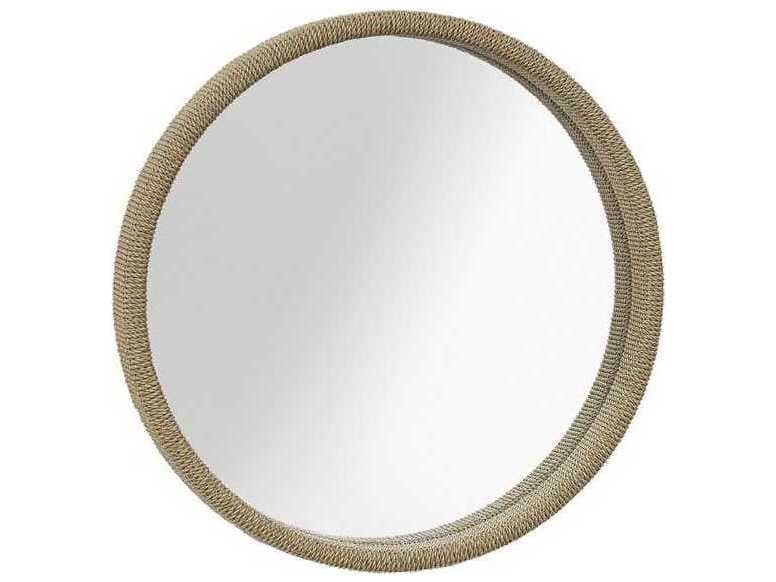 Brownstone Capri Rope Round Wall Mirror