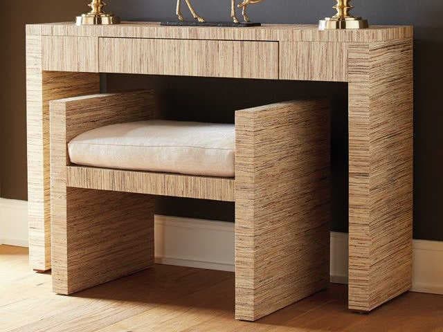 Villa & House Morgan Rectangular Papyrus Console Table