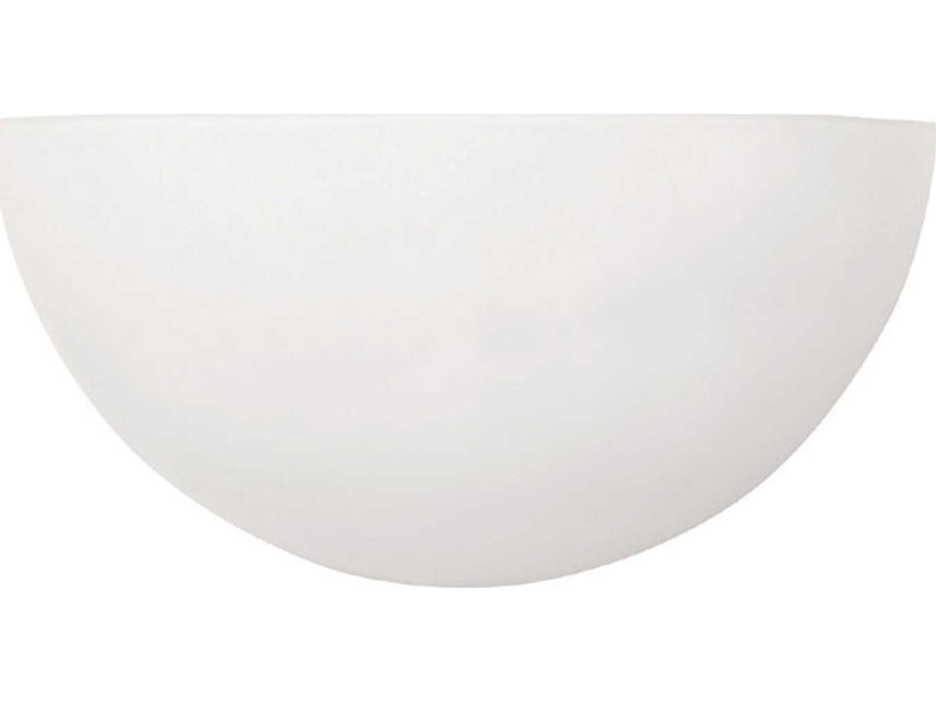 Capital Lighting Matte White Glass Wall Sconce