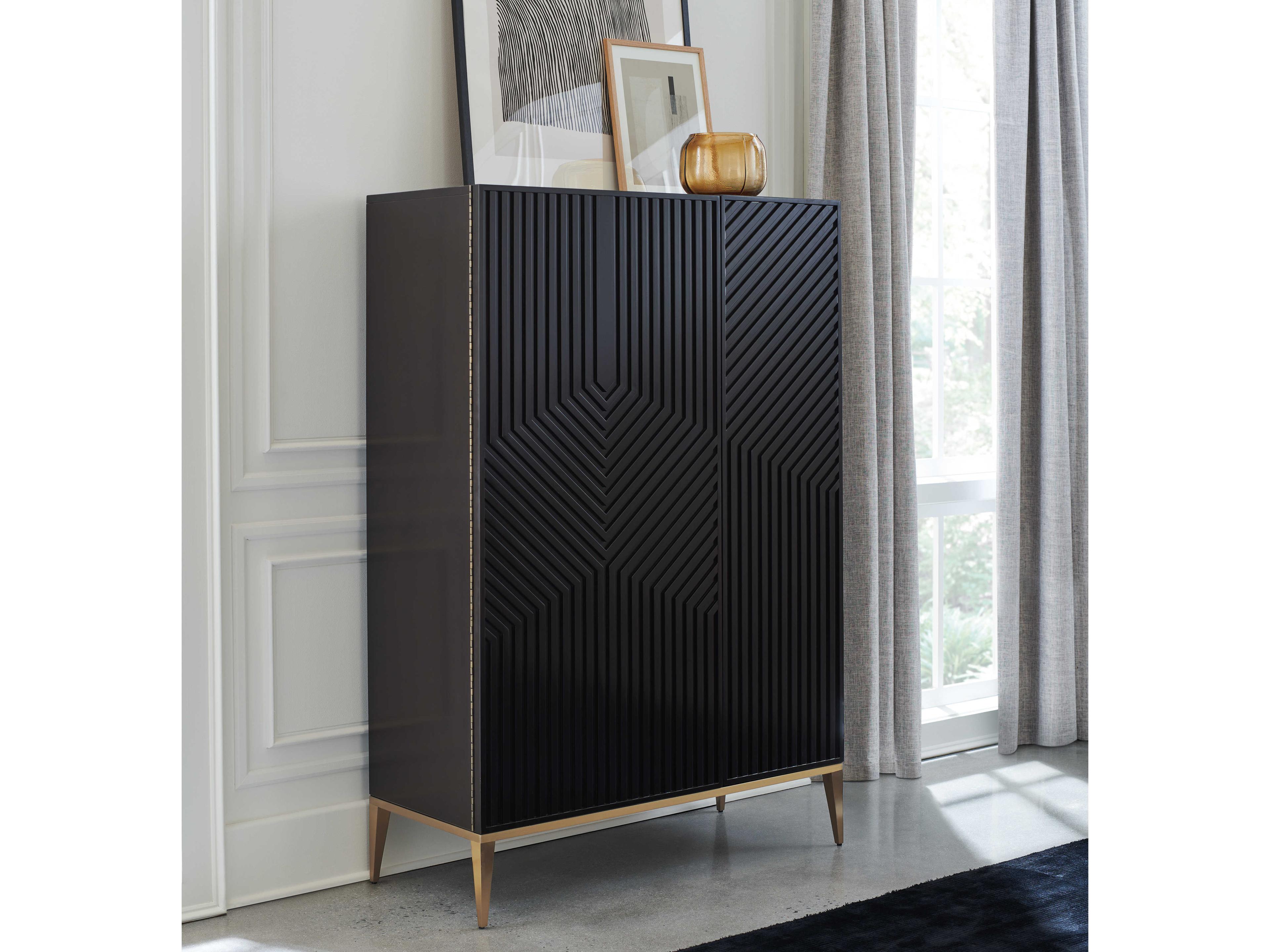 Caracole Classic Out of Line Brown Accent Chest