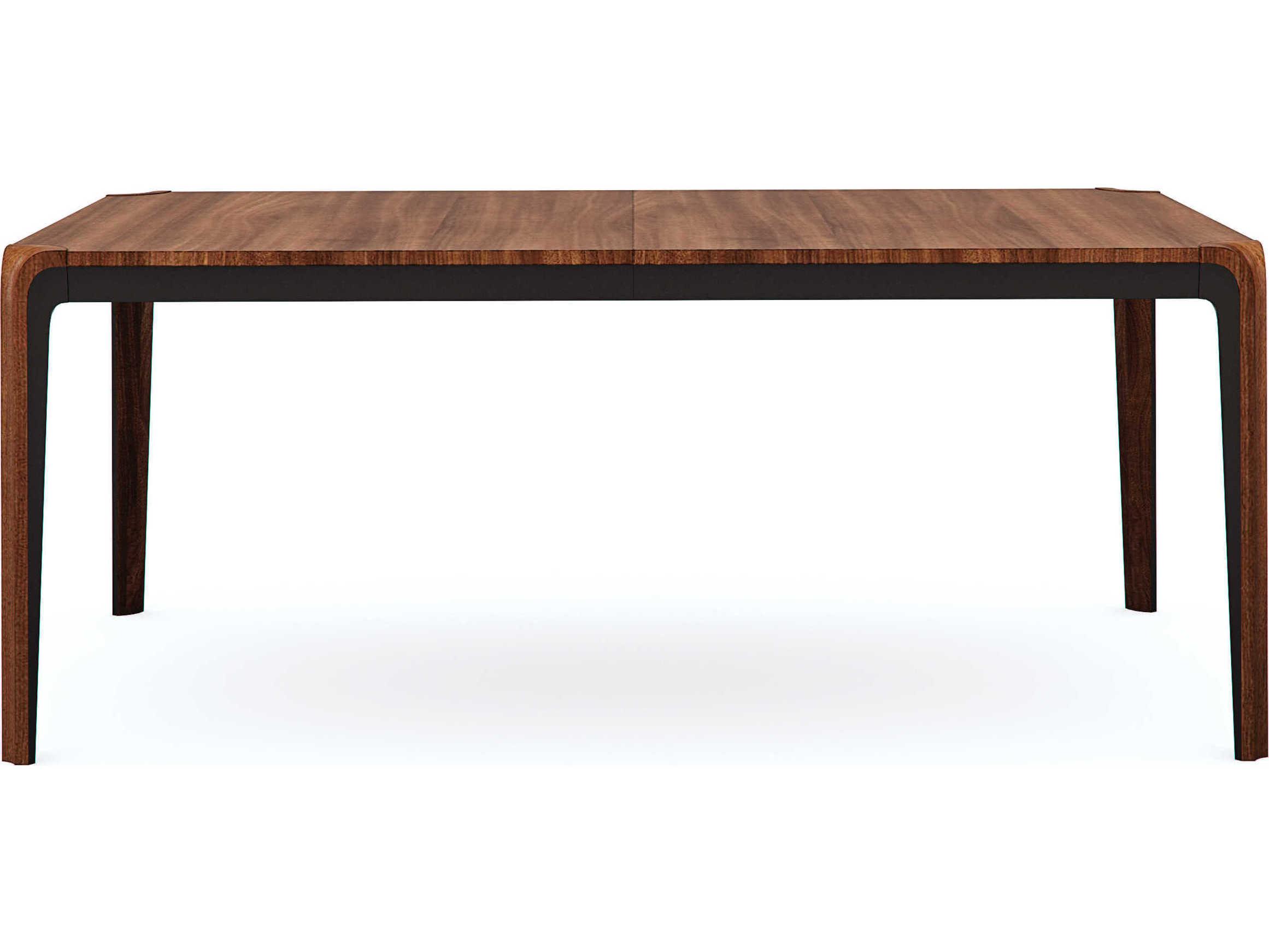 Caracole Classic Room For More Extendable Rectangular Wood Rich Walnut Dark Chocolate Dining Table