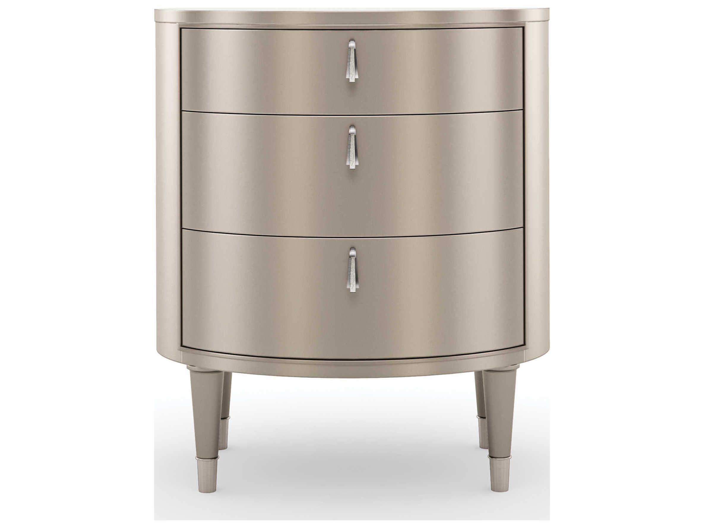 Caracole Classic Bedside Beauty 3-Drawers Nightstand