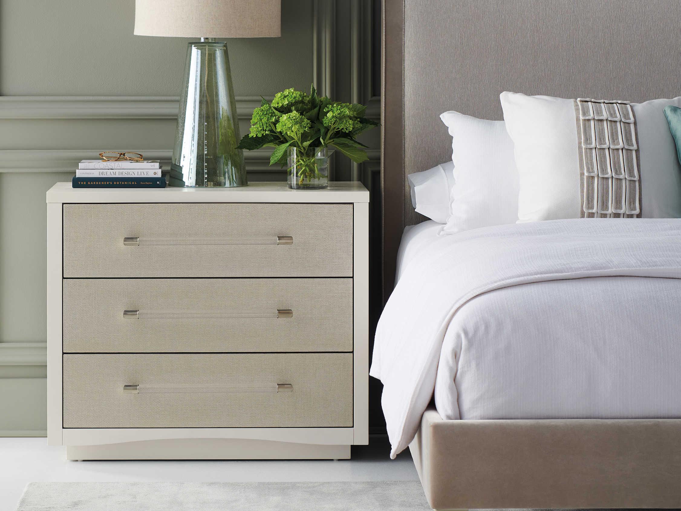 Caracole Classic A Clear Touch 3-Drawers Nightstand