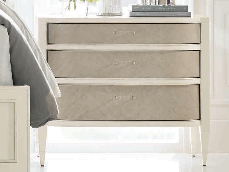 Caracole Classic Dress Code 3-Drawers Nightstand