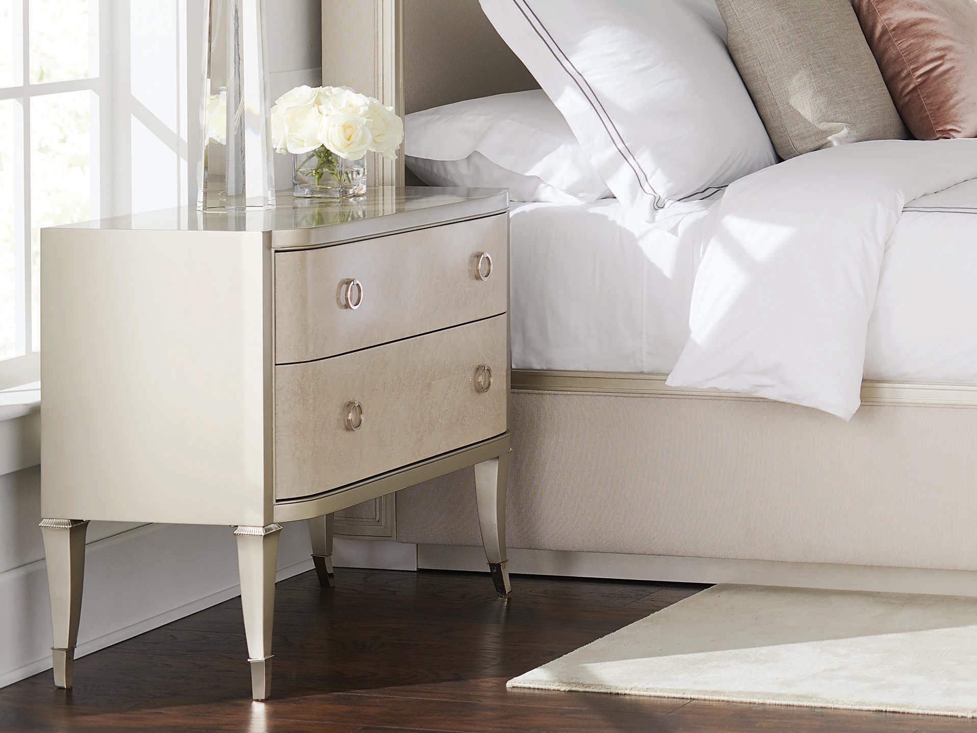 Caracole Classic Perfect Match 2-Drawers Nightstand