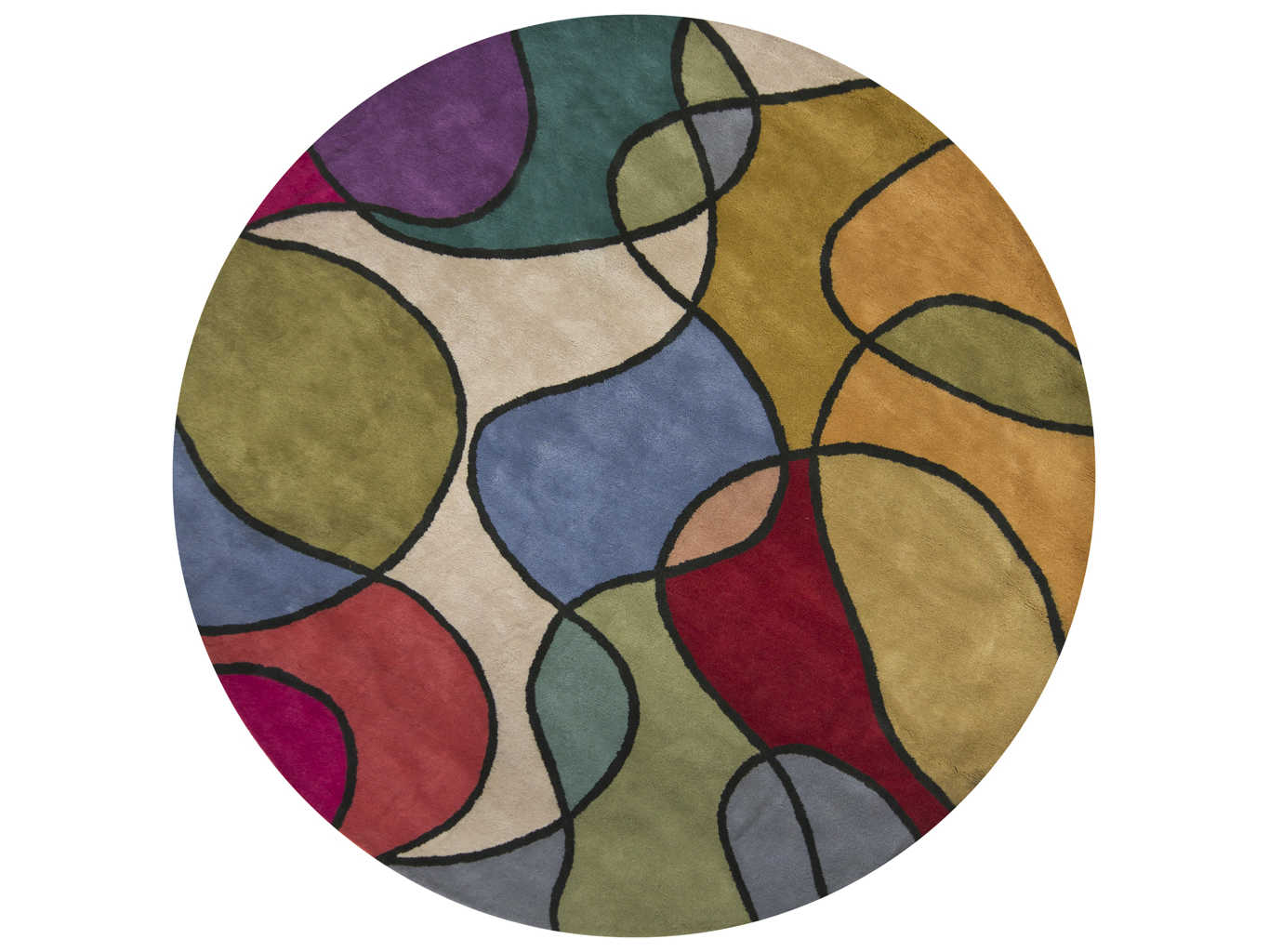 Chandra Bense Garza Geometric Area Rug