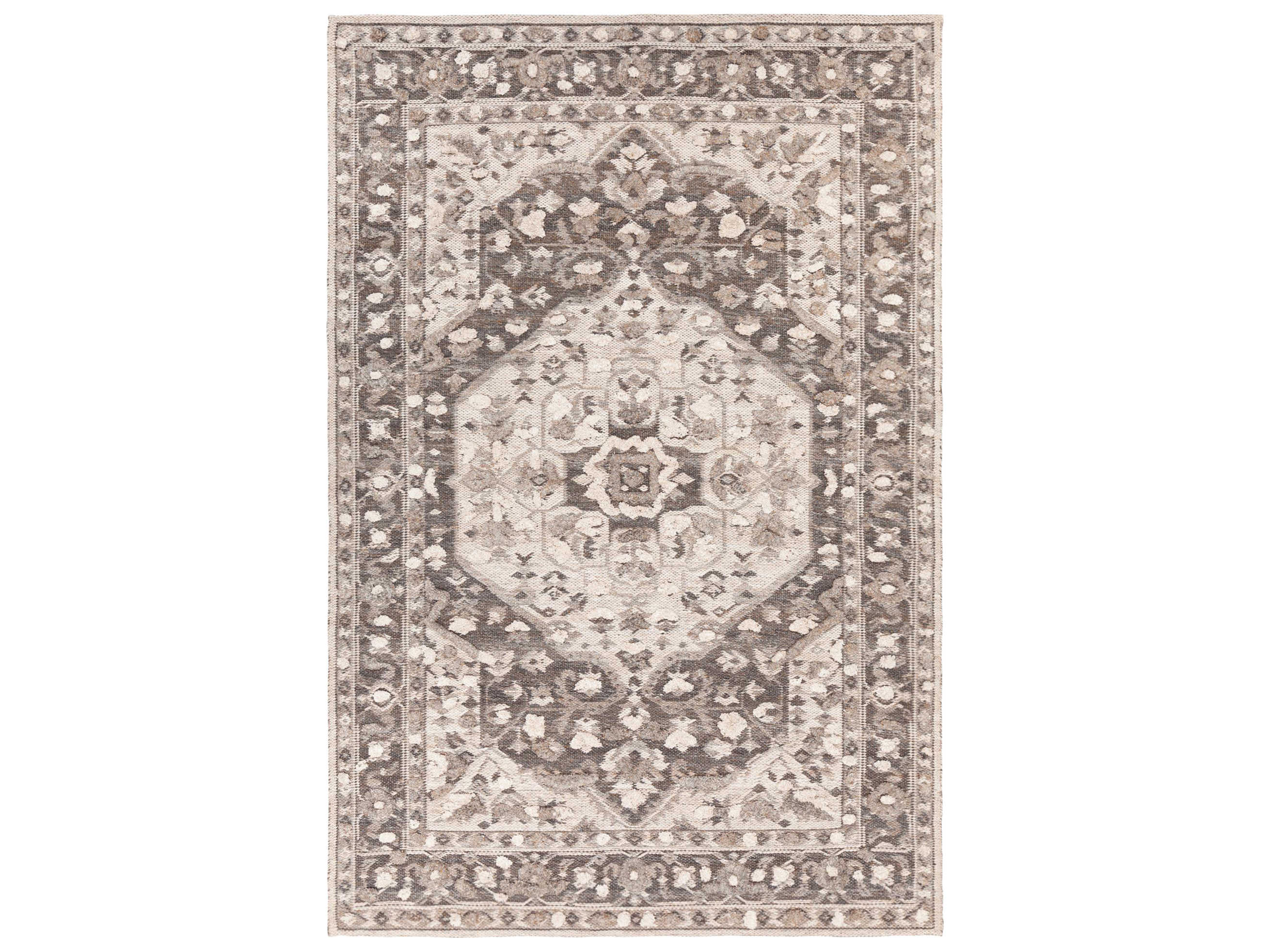 Chandra Daphne Bordered Area Rug