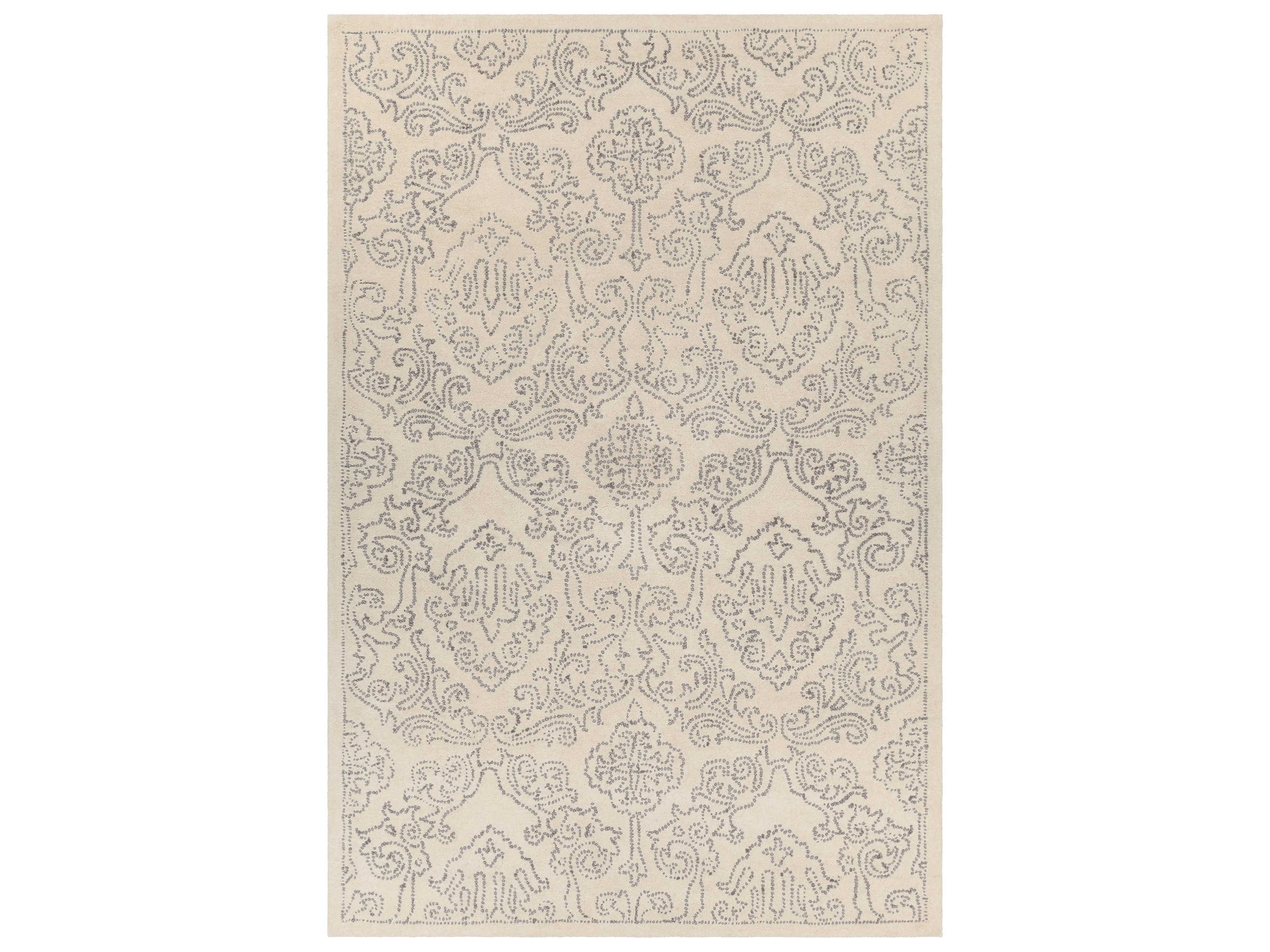 Chandra Hailee Damask Area Rug