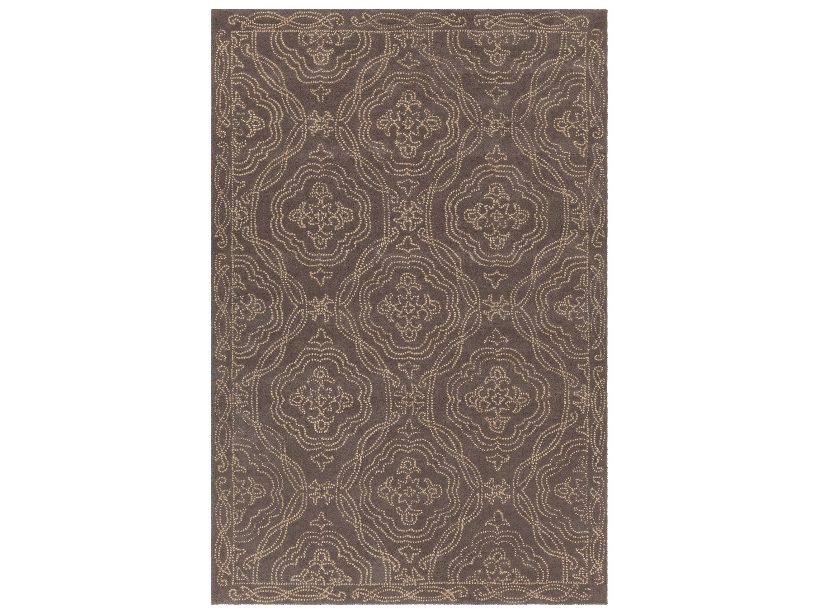 Chandra Hailee Damask Area Rug