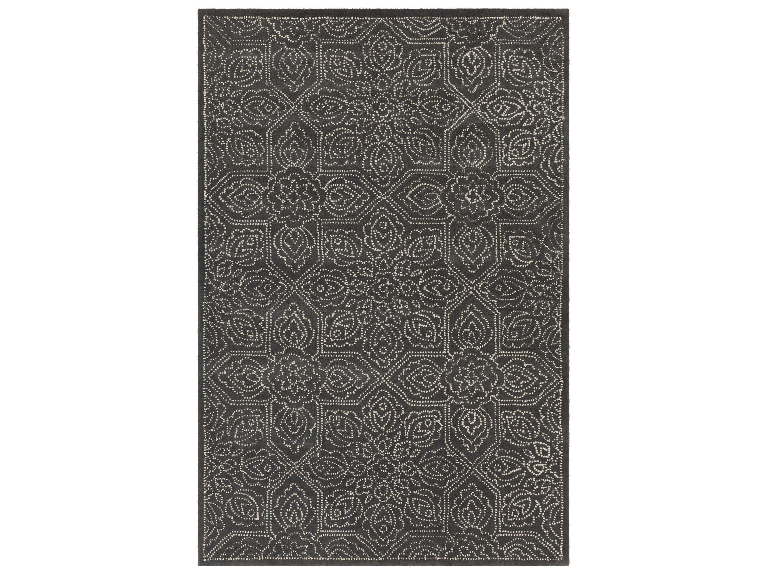 Chandra Hailee Damask Area Rug