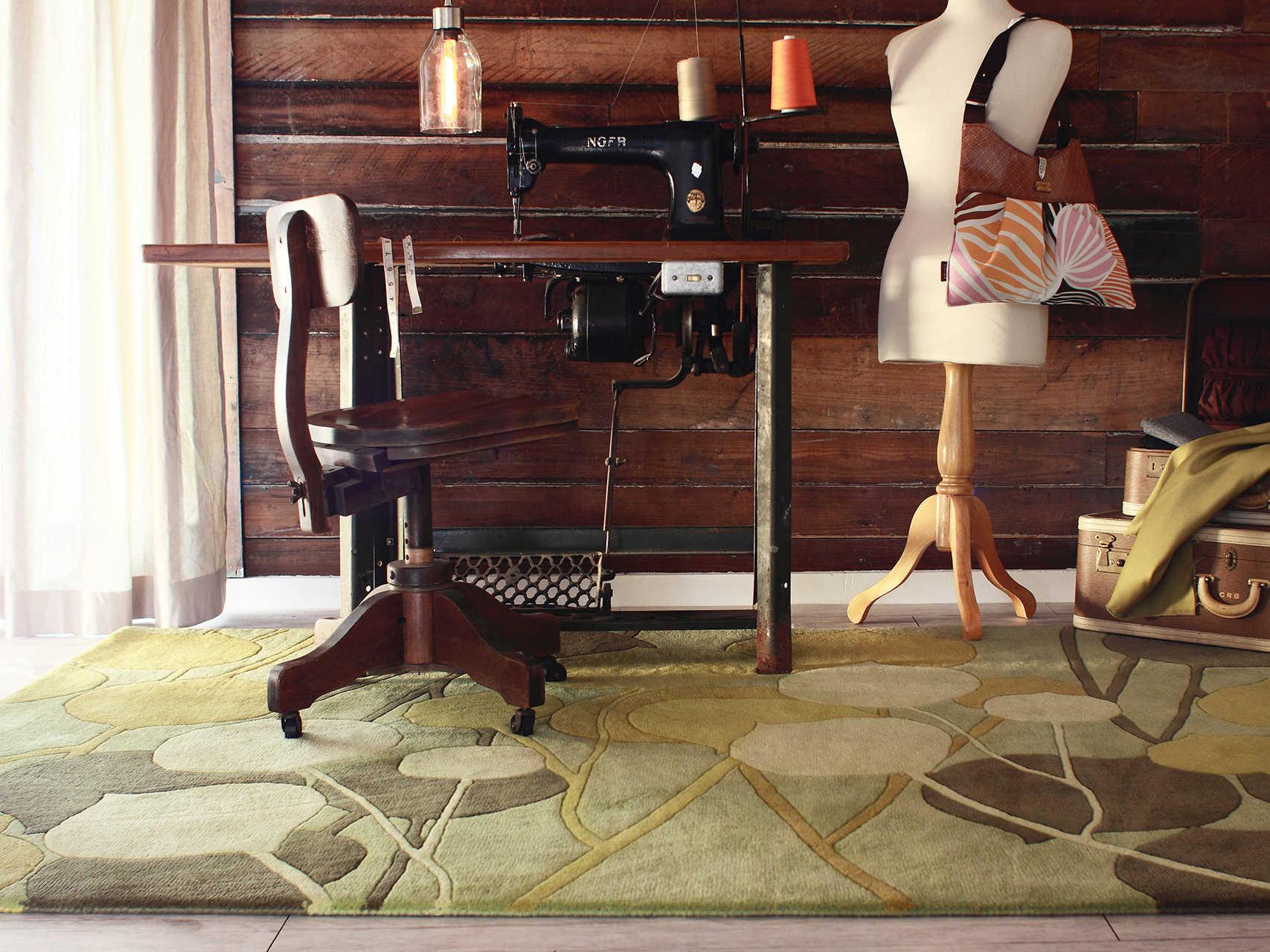 Chandra Inhabit Floral Area Rug