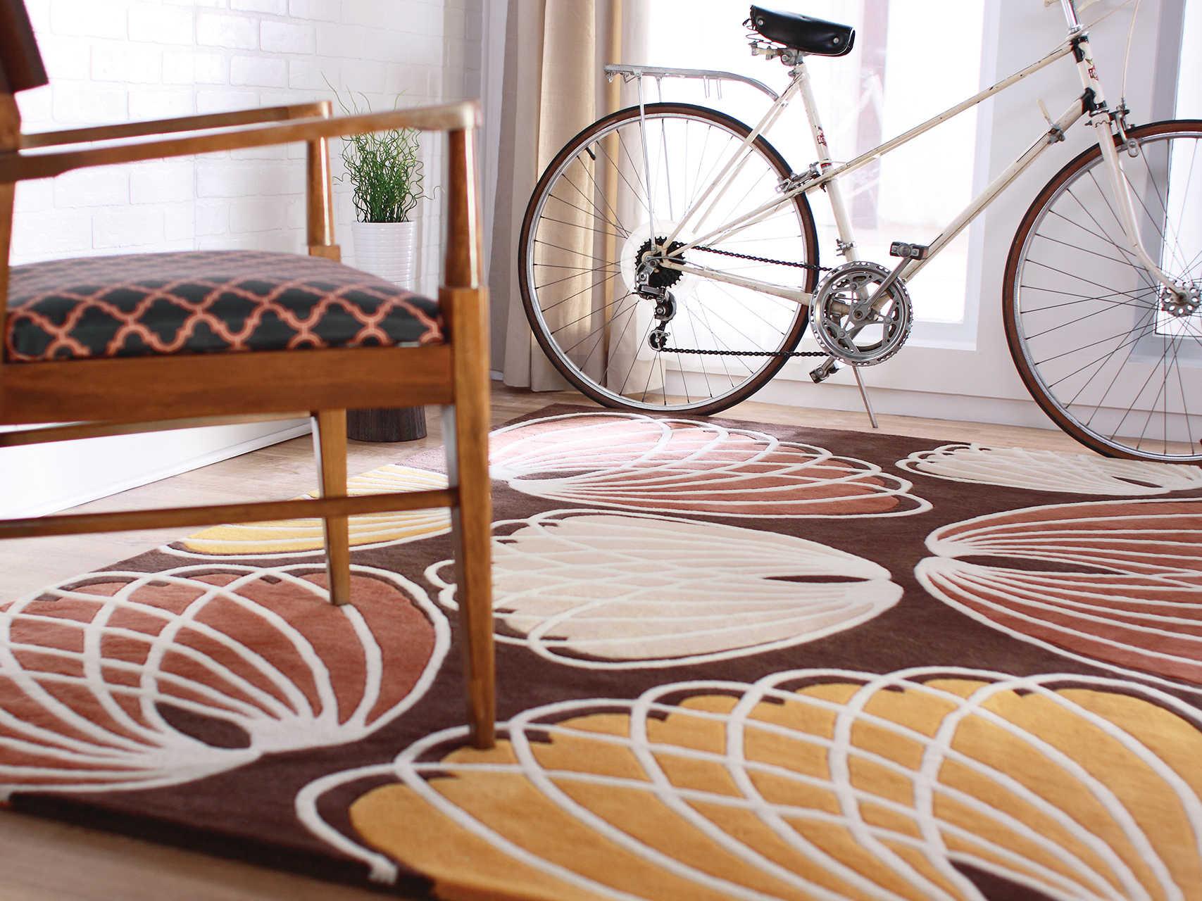 Chandra Inhabit Floral Area Rug