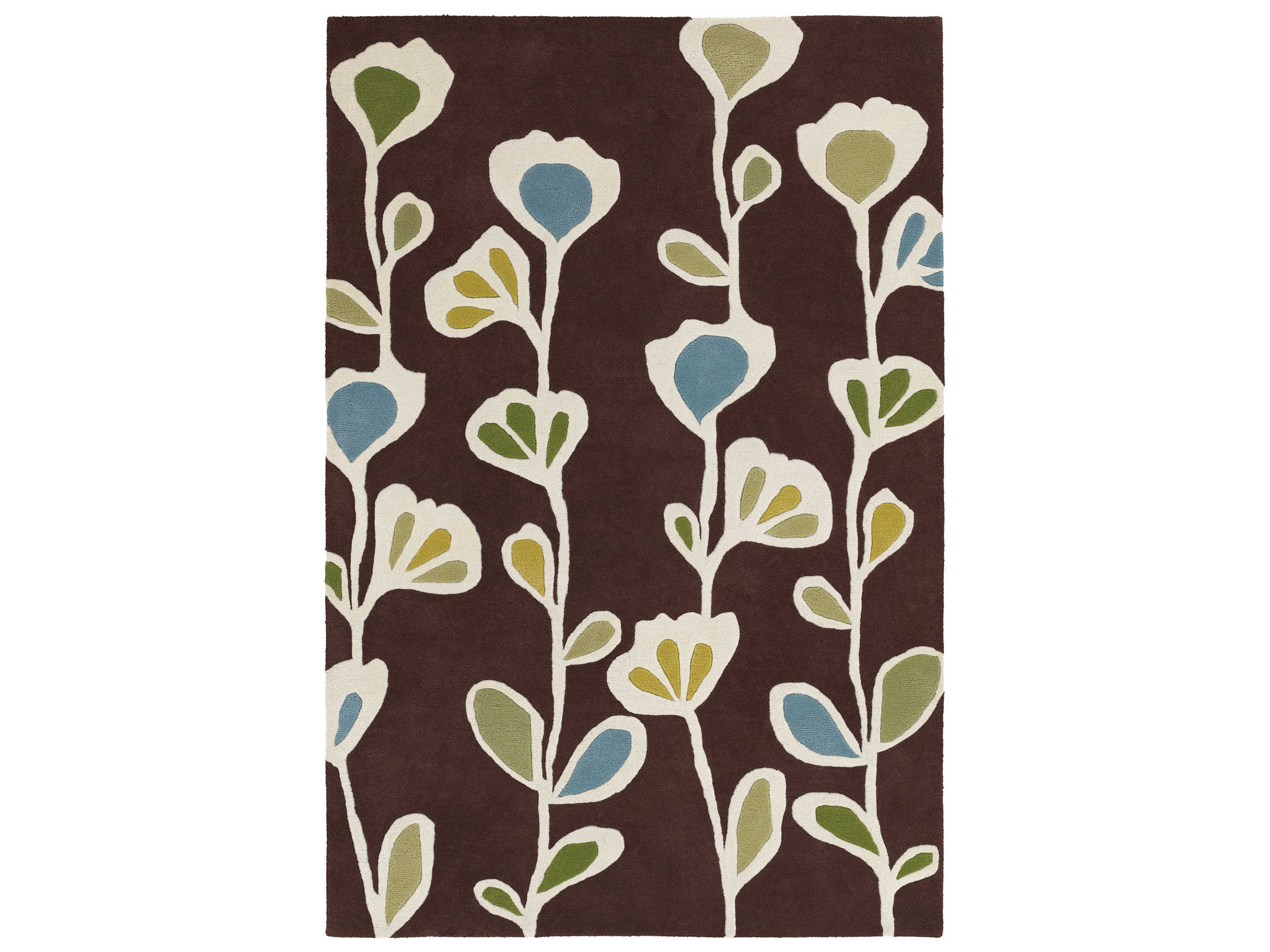 Chandra Inhabit Floral Area Rug