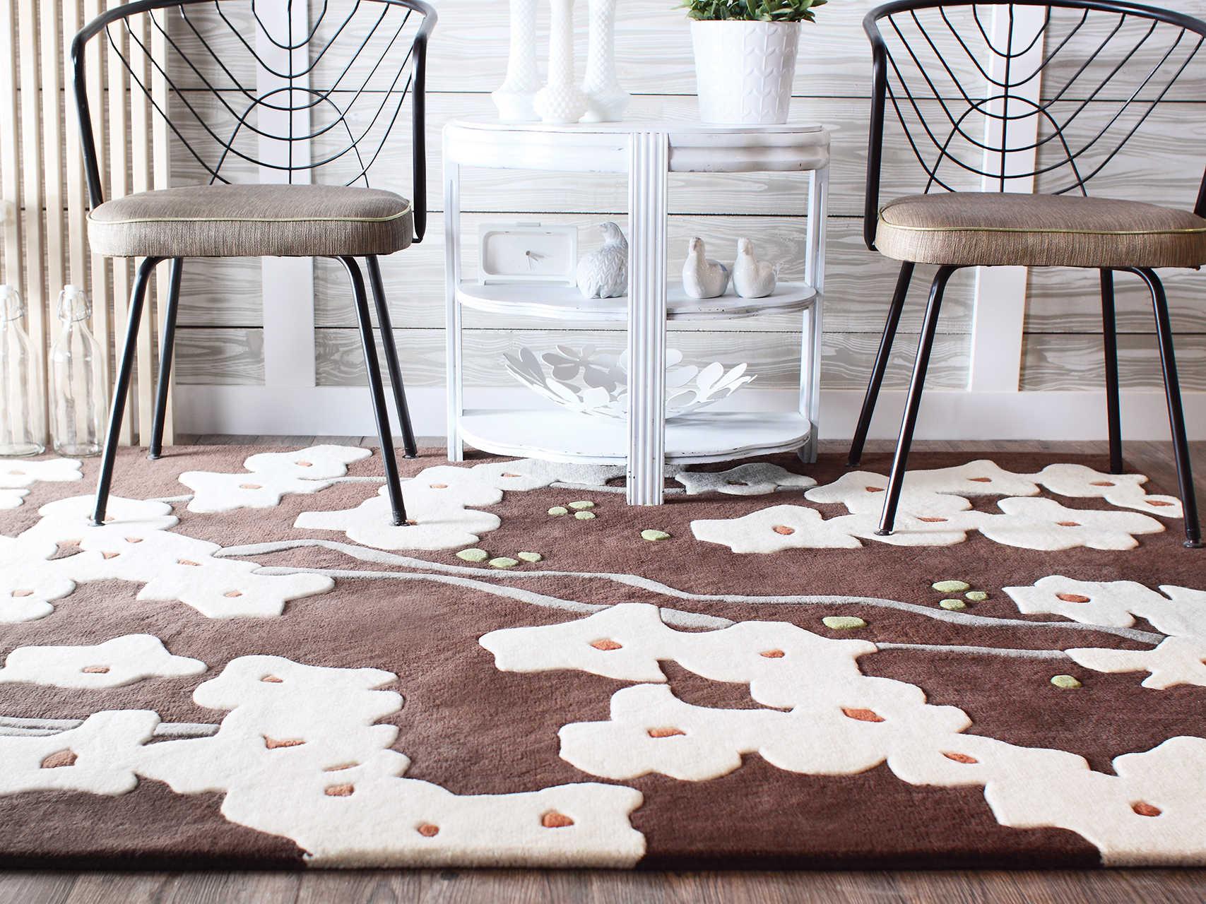 Chandra Inhabit Floral Area Rug