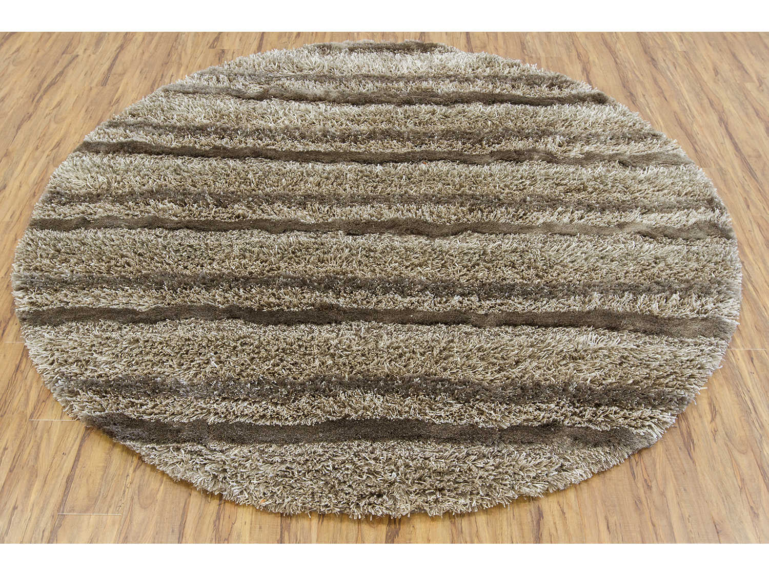 Chandra Kapaa Shag Striped Area Rug