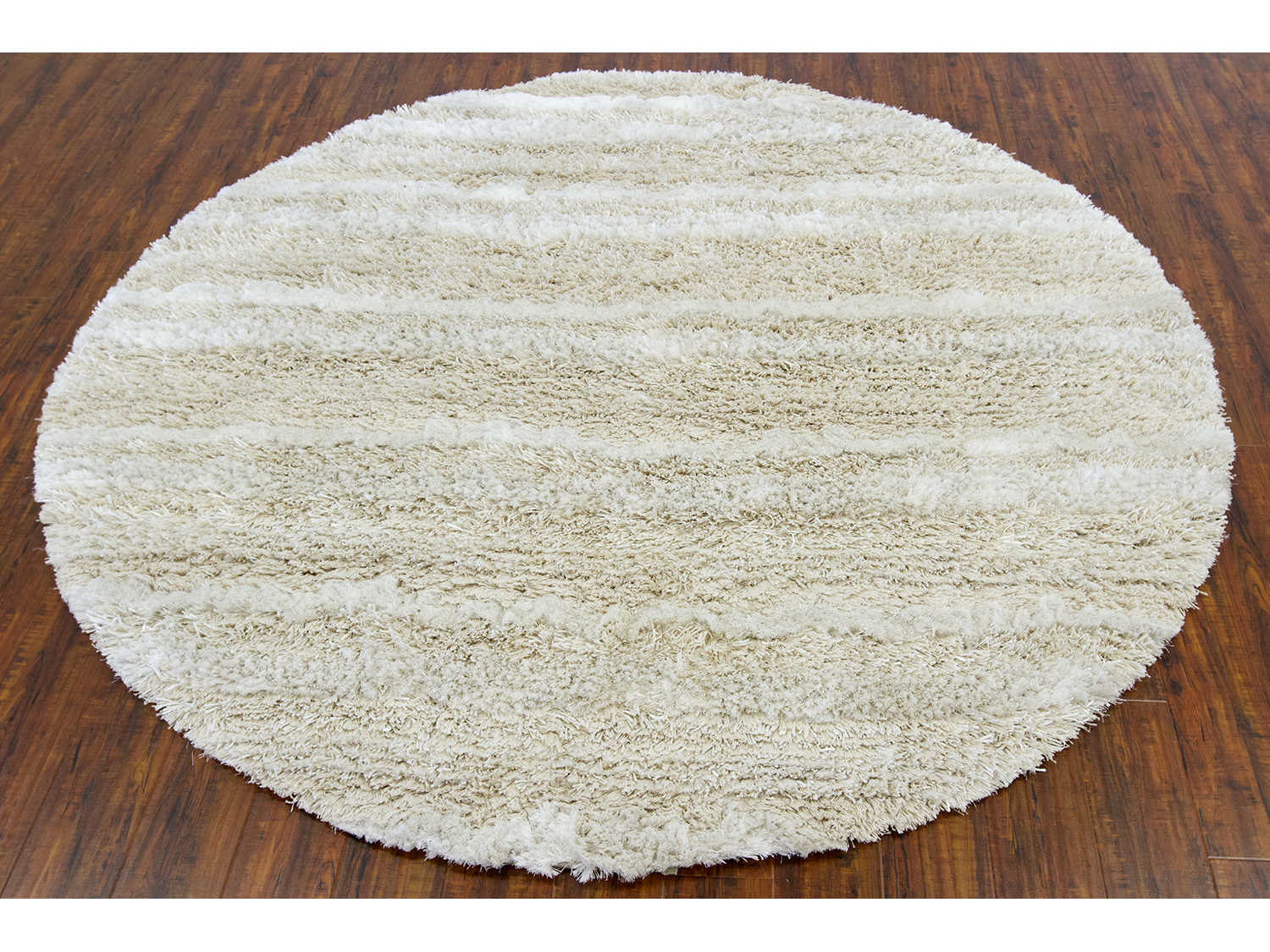 Chandra Kapaa Shag Striped Area Rug