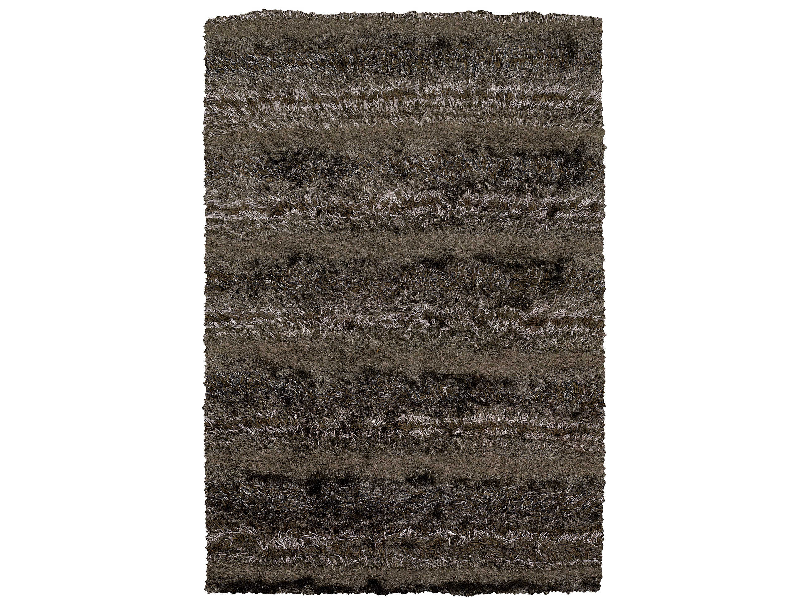 Chandra Kapaa Shag Striped Area Rug