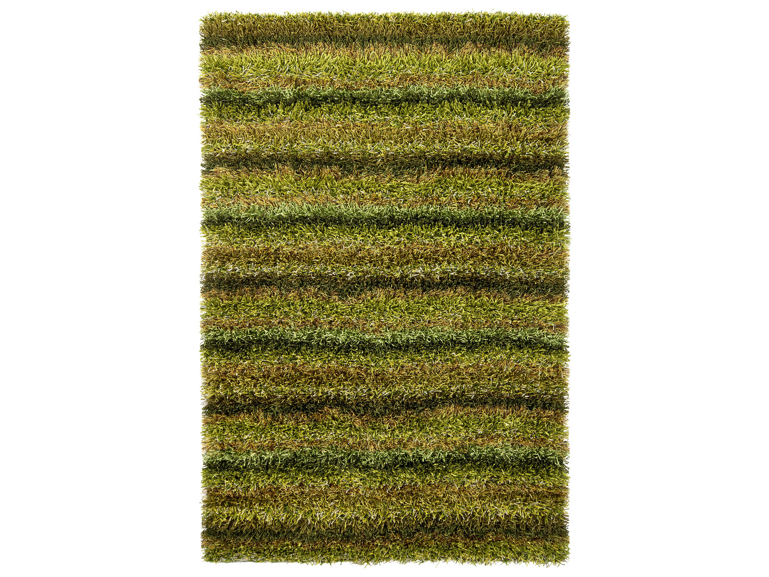 Chandra Kubu Shag Striped Area Rug
