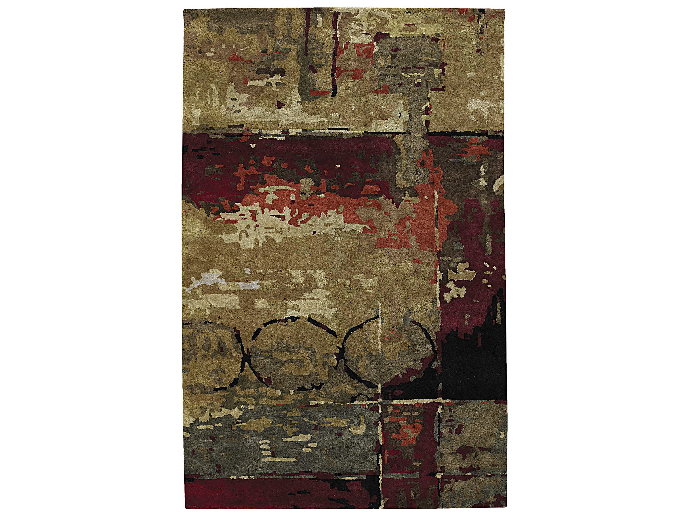 Chandra Nirvana Abstract Area Rug