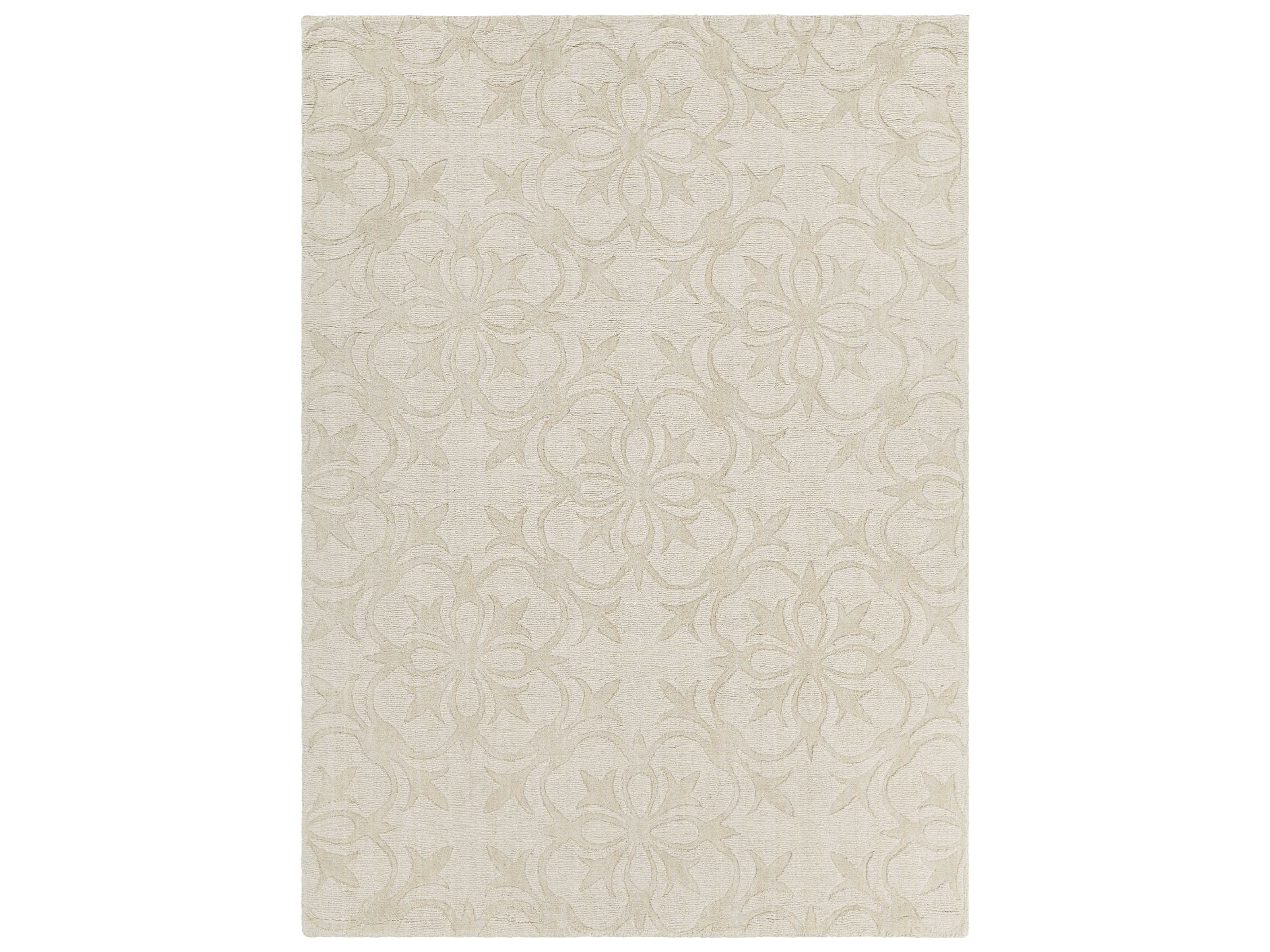 Chandra Rekha Damask Area Rug