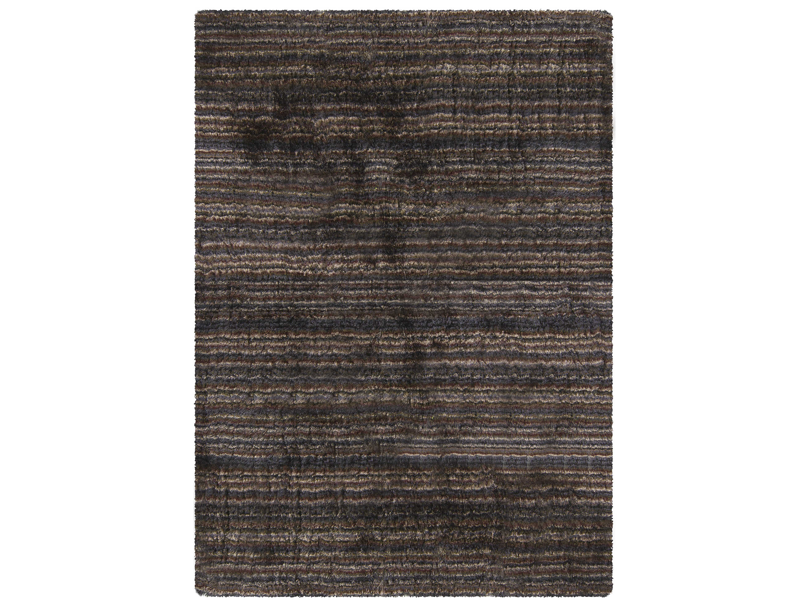 Chandra Savona Shag Striped Area Rug