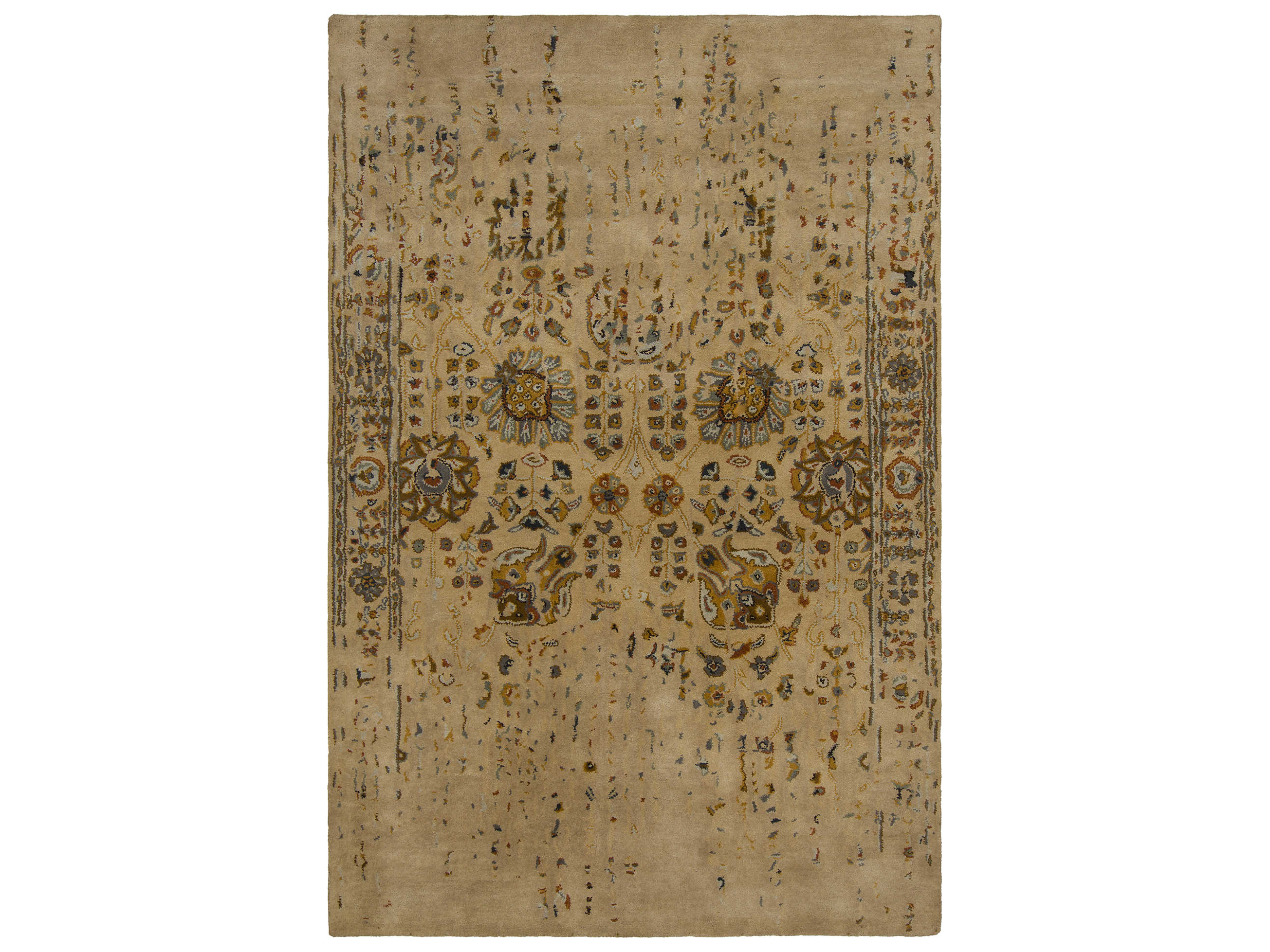 Chandra Spring Bordered Area Rug
