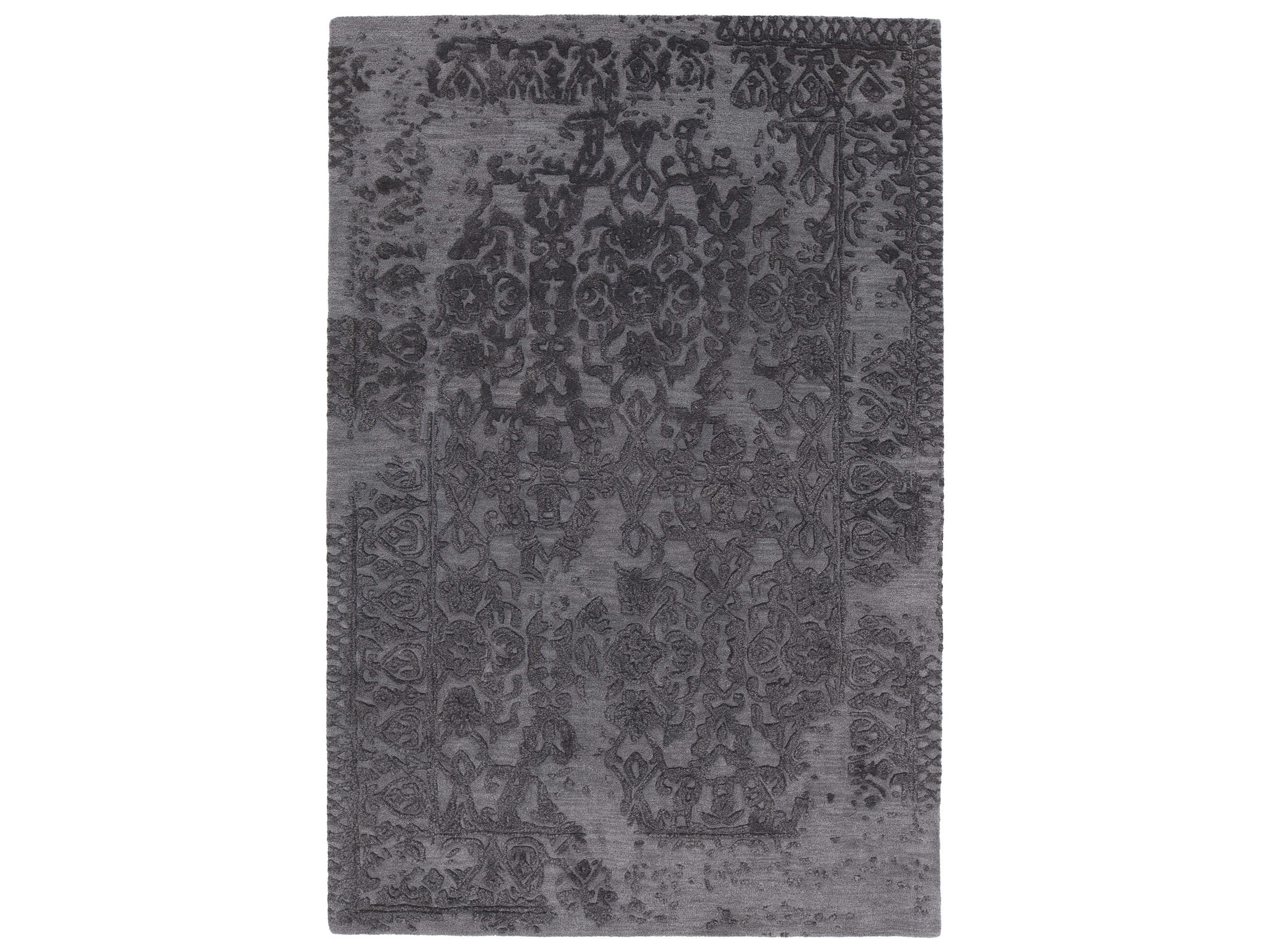 Chandra Xia Bordered Area Rug