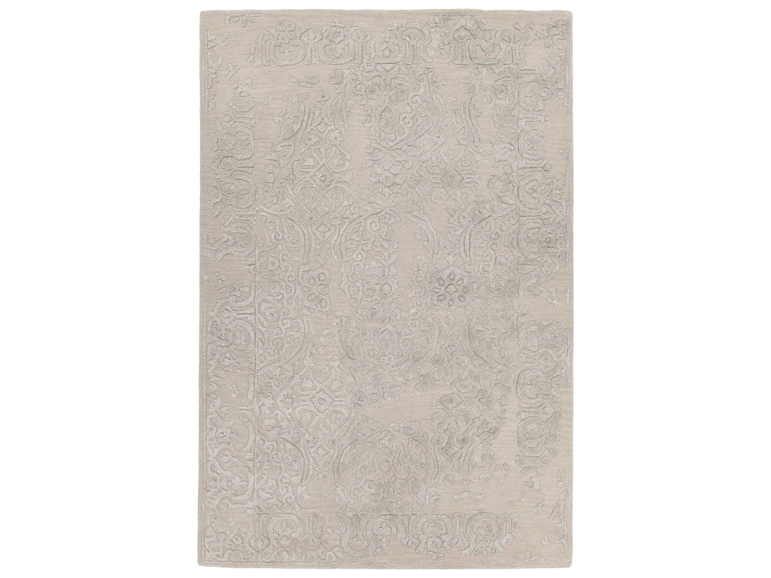 Chandra Xia Bordered Area Rug